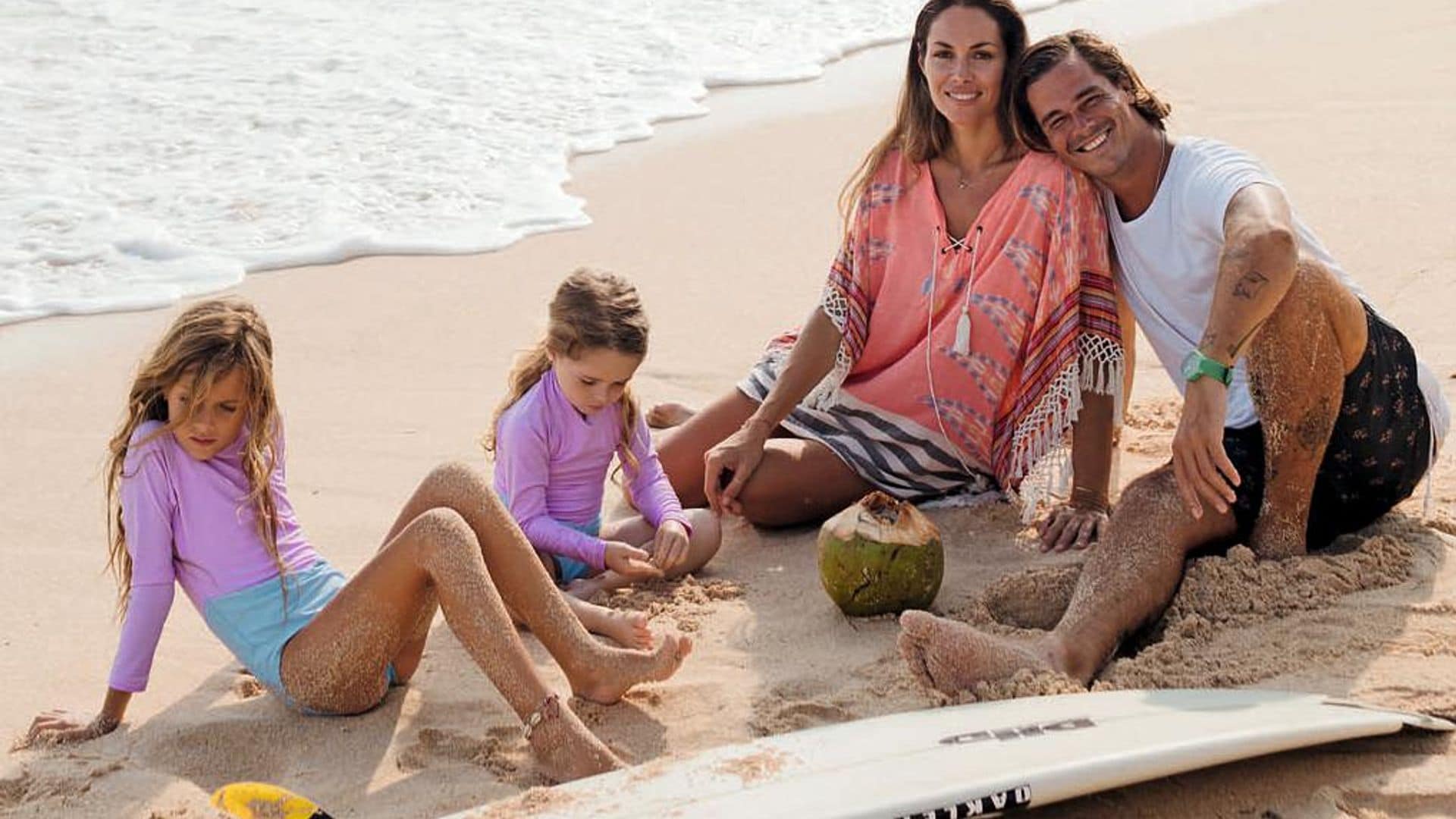 Priscila de Gustín nos recibe en su hogar, junto a su marido, Pablo Cutillas, y su familia