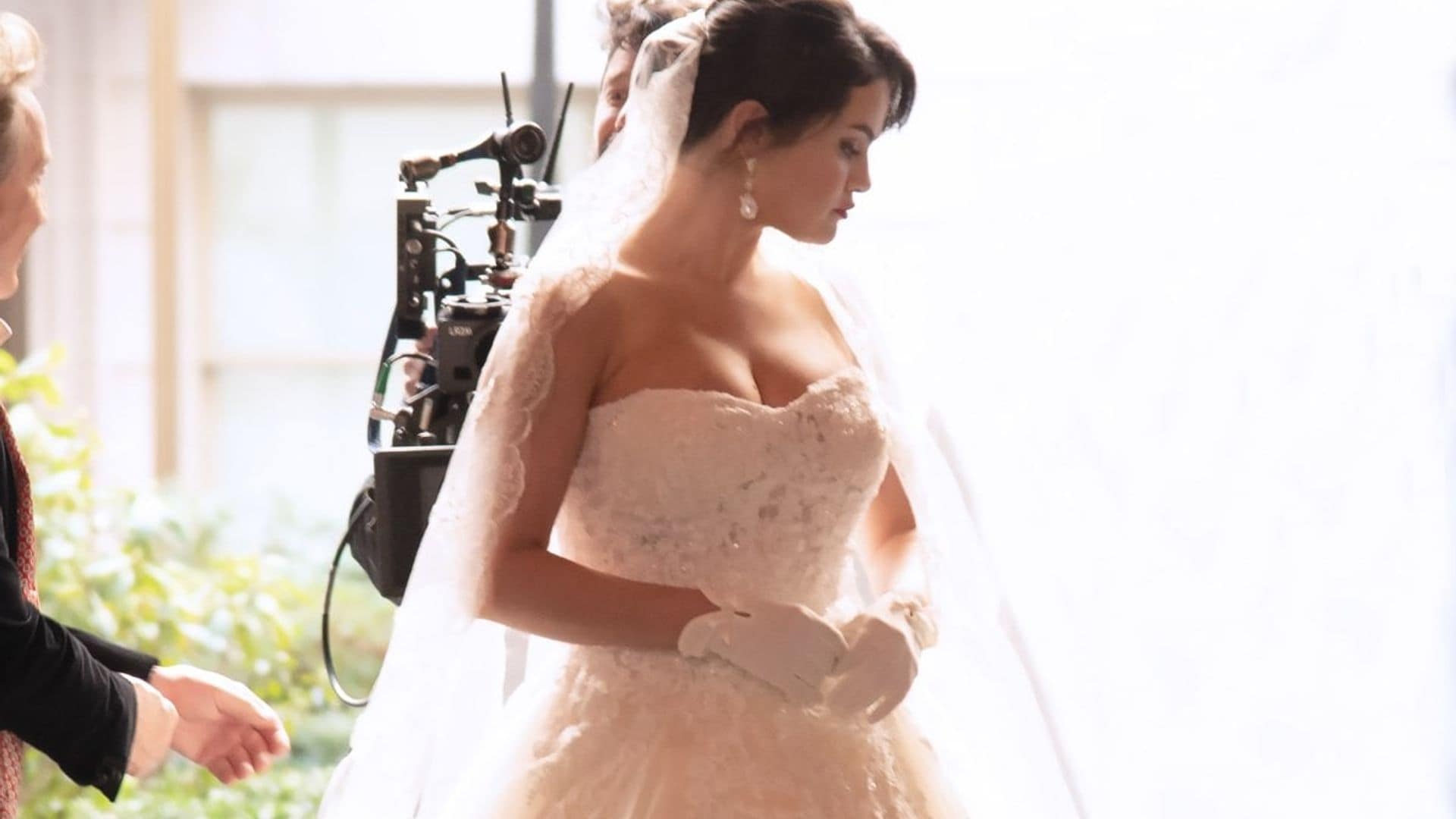 ¿Qué hacía Selena Gomez vestida de novia?