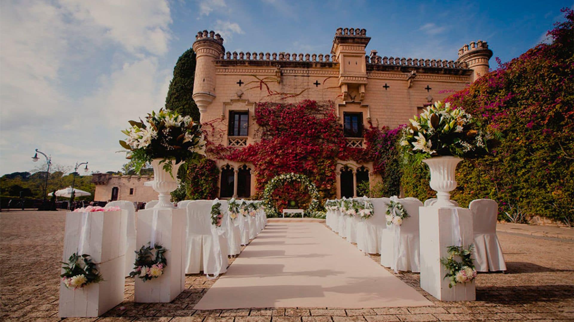 ¡Una boda de cuento! Castillos y palacios en los que casarte en España