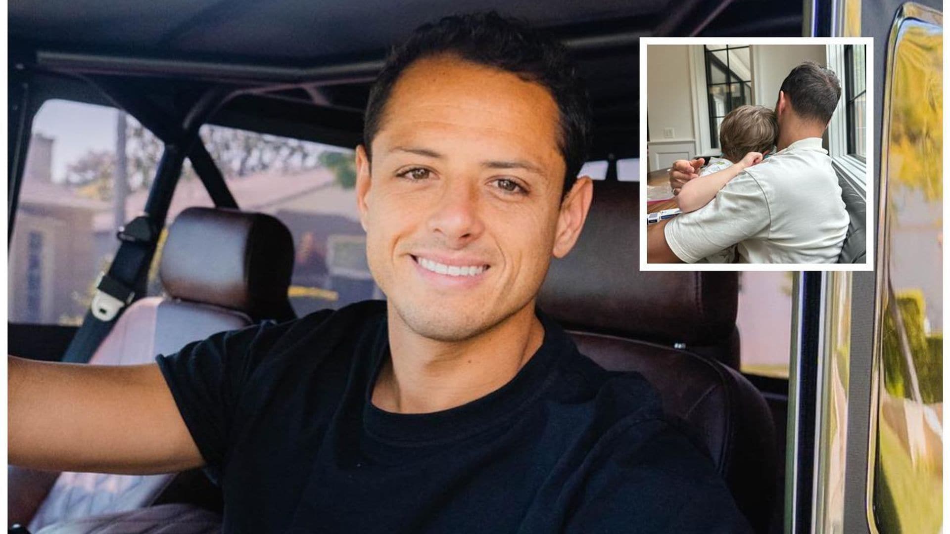 El mejor regalo de ‘Chicharito’ Hernández en su cumpleaños: celebrar con sus hijos