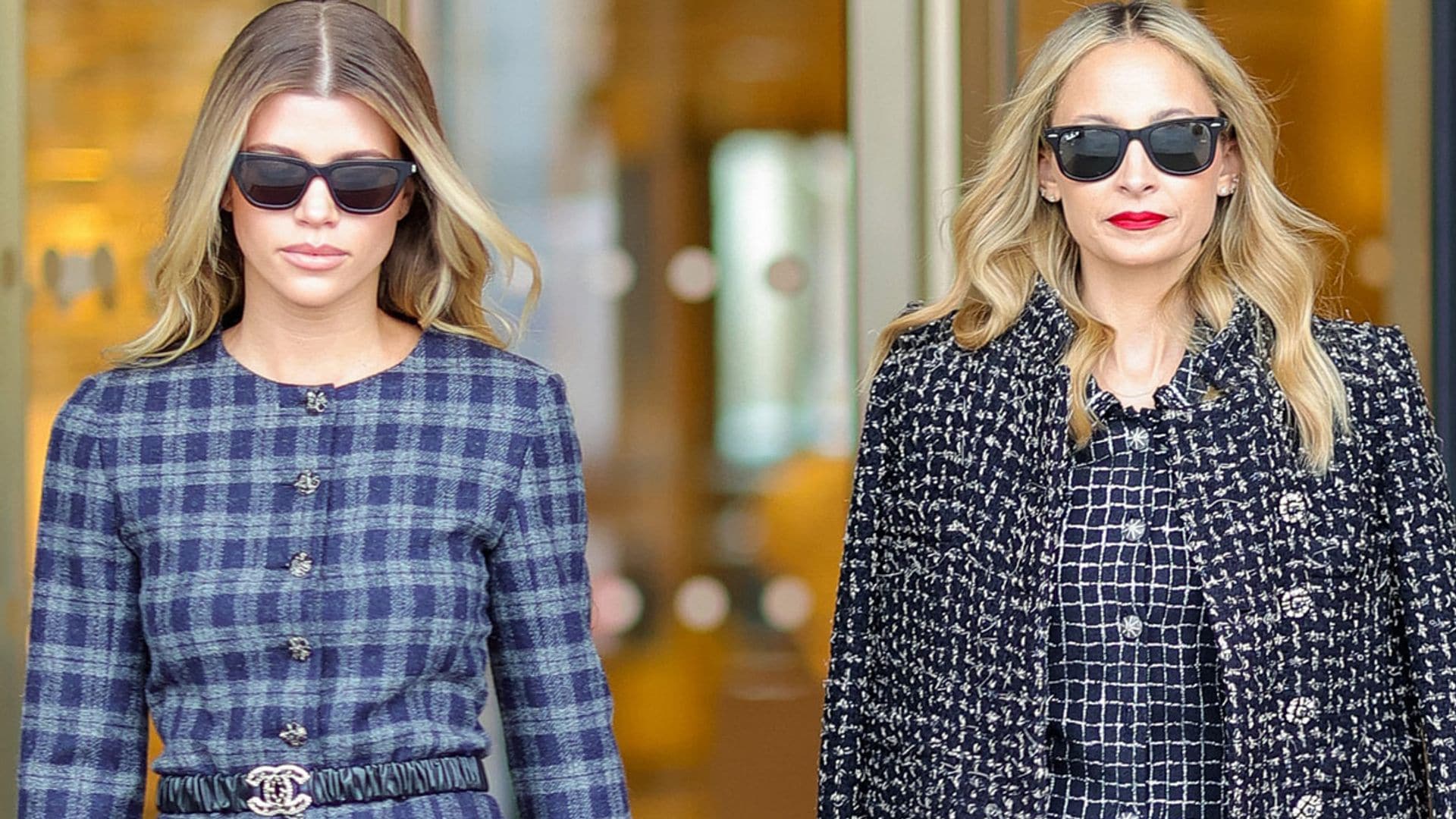 Nicole y Sofia Richie, dos hermanas que adoran la moda y combinan sus looks en París