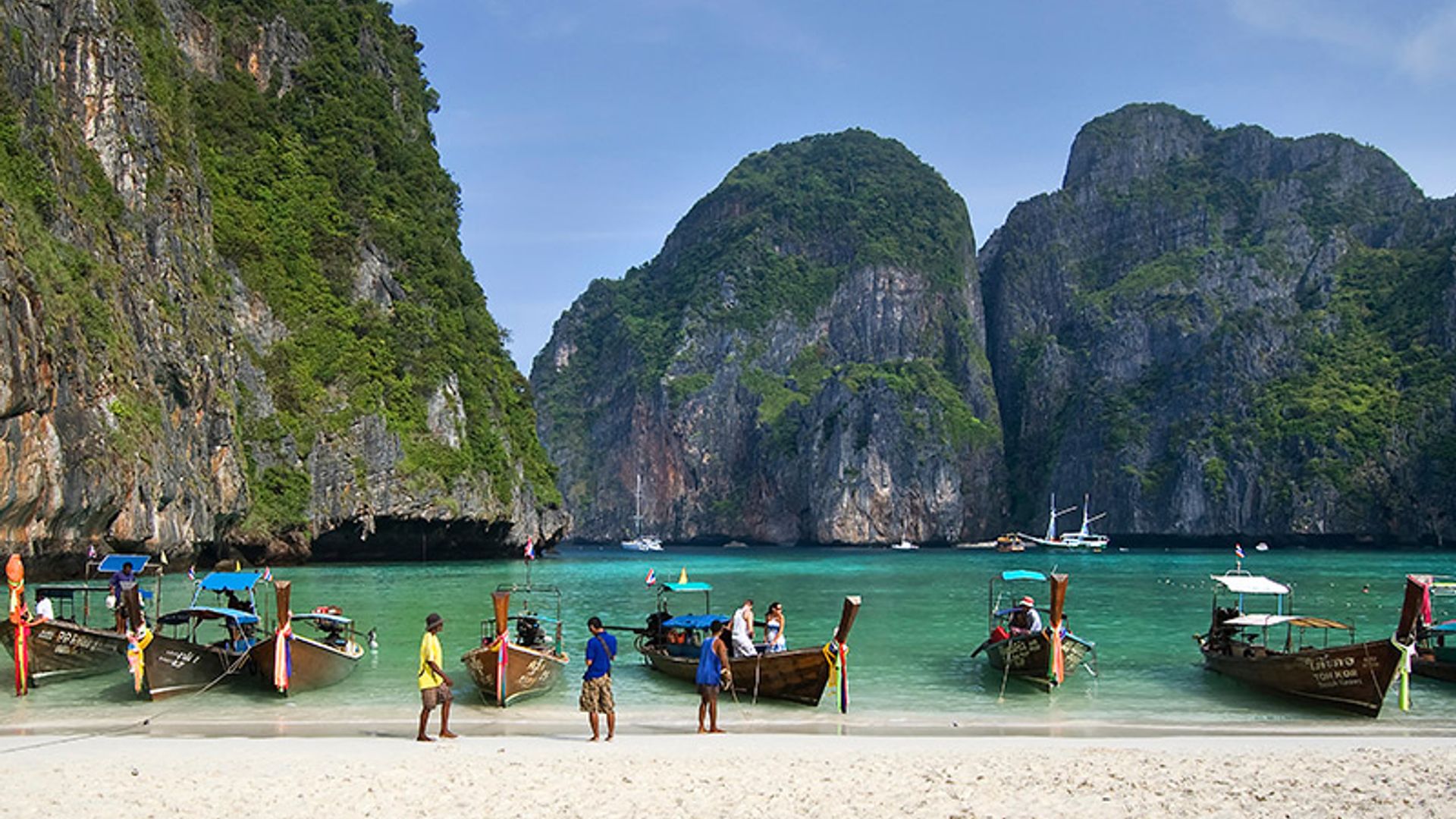 Maya Bay, el escenario donde Leonardo DiCaprio rodó 'La playa', comienza a recuperar su ecosistema