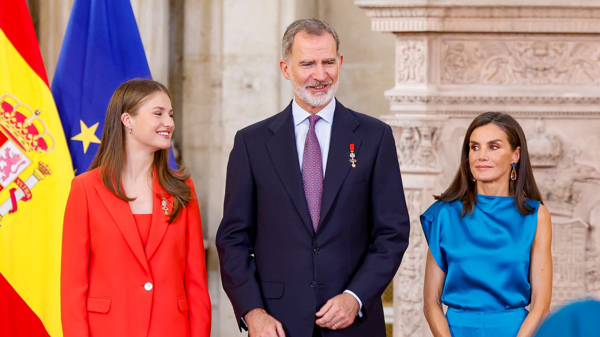 El encuentro sorpresa de los Reyes con el rey Juan Carlos y la princesa Leonor en Galicia