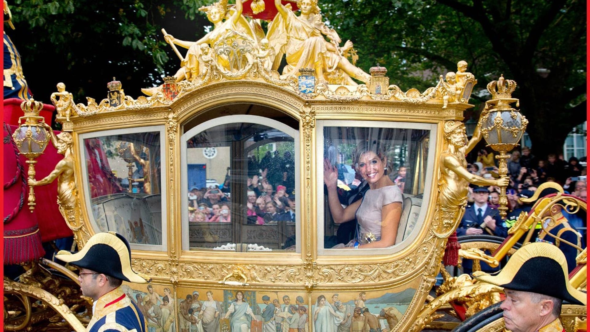 Todas y cada una de las polémicas que rodean a la carroza de oro de Guillermo y Máxima de Holanda