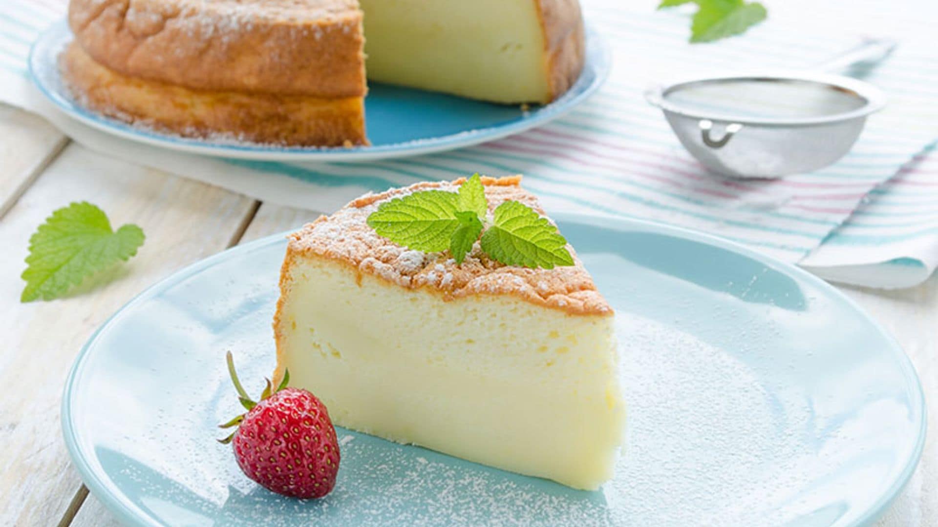 Tarta de queso japonesa con 4 ingredientes