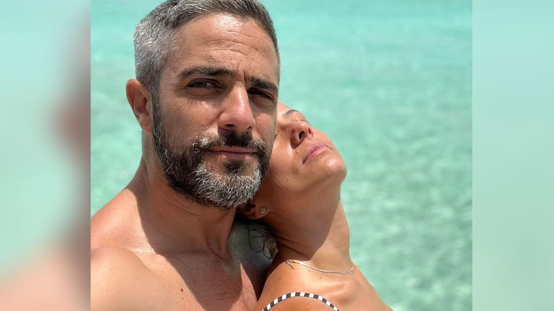 El viaje al paraíso de Roberto Leal y Sara Rubio, relajándose en un spa y nadando entre tiburones