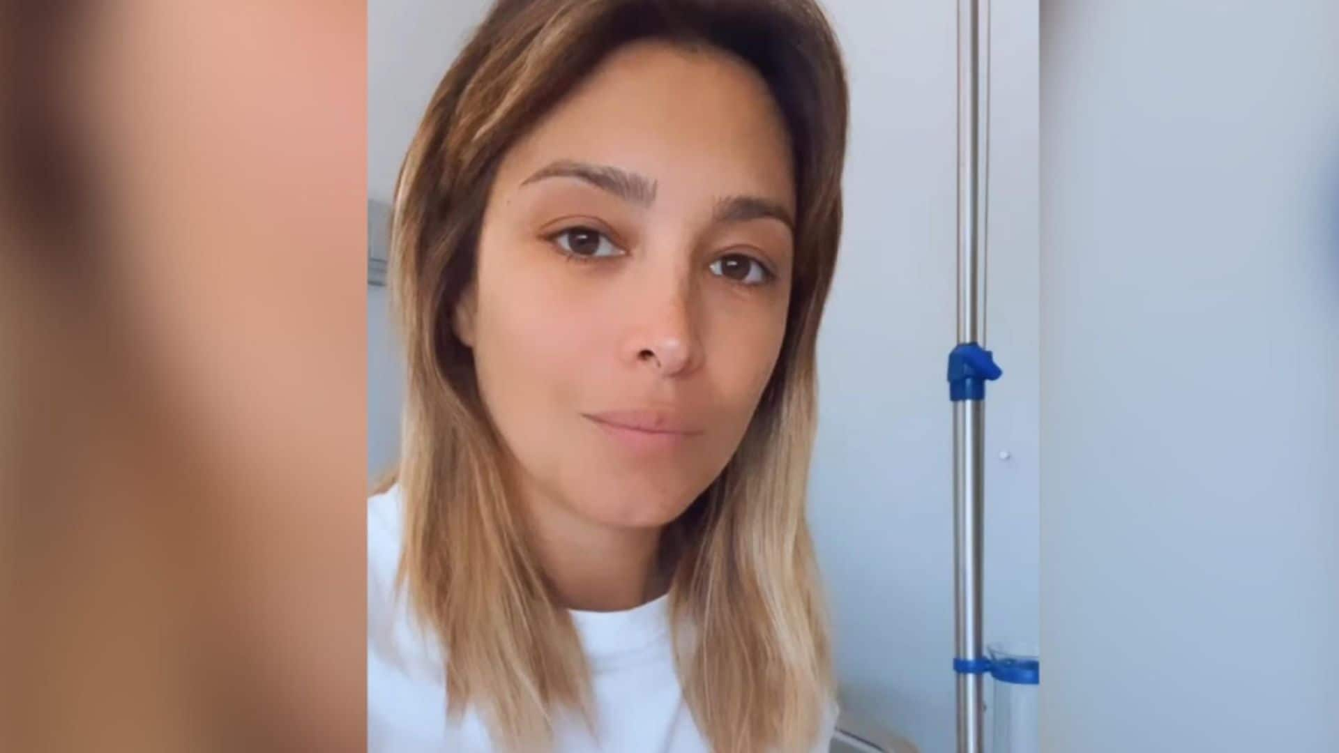 Gisela, embarazada de 5 meses, cuenta cómo se encuentra desde el hospital: 'Está siendo complicado'