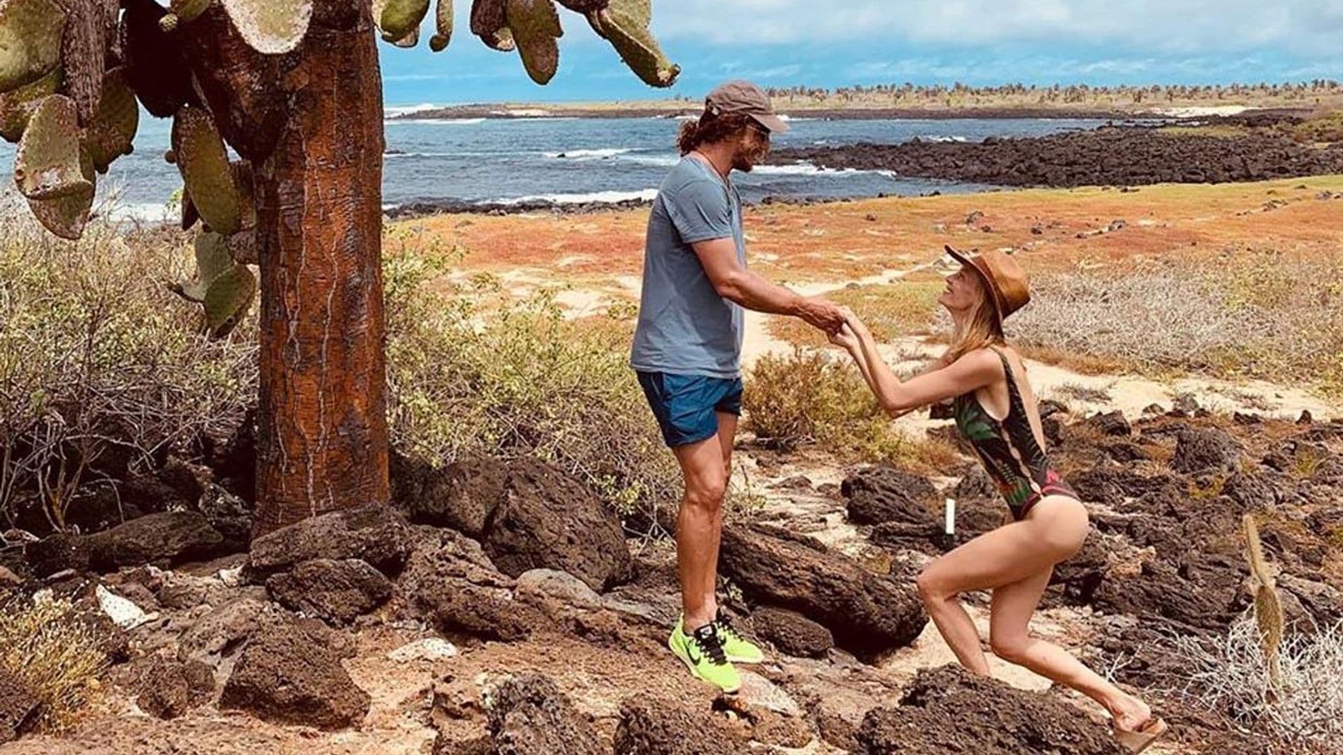 Las románticas vacaciones de Carles Puyol y Vanesa Lorenzo ¿con pedida de mano incluida?