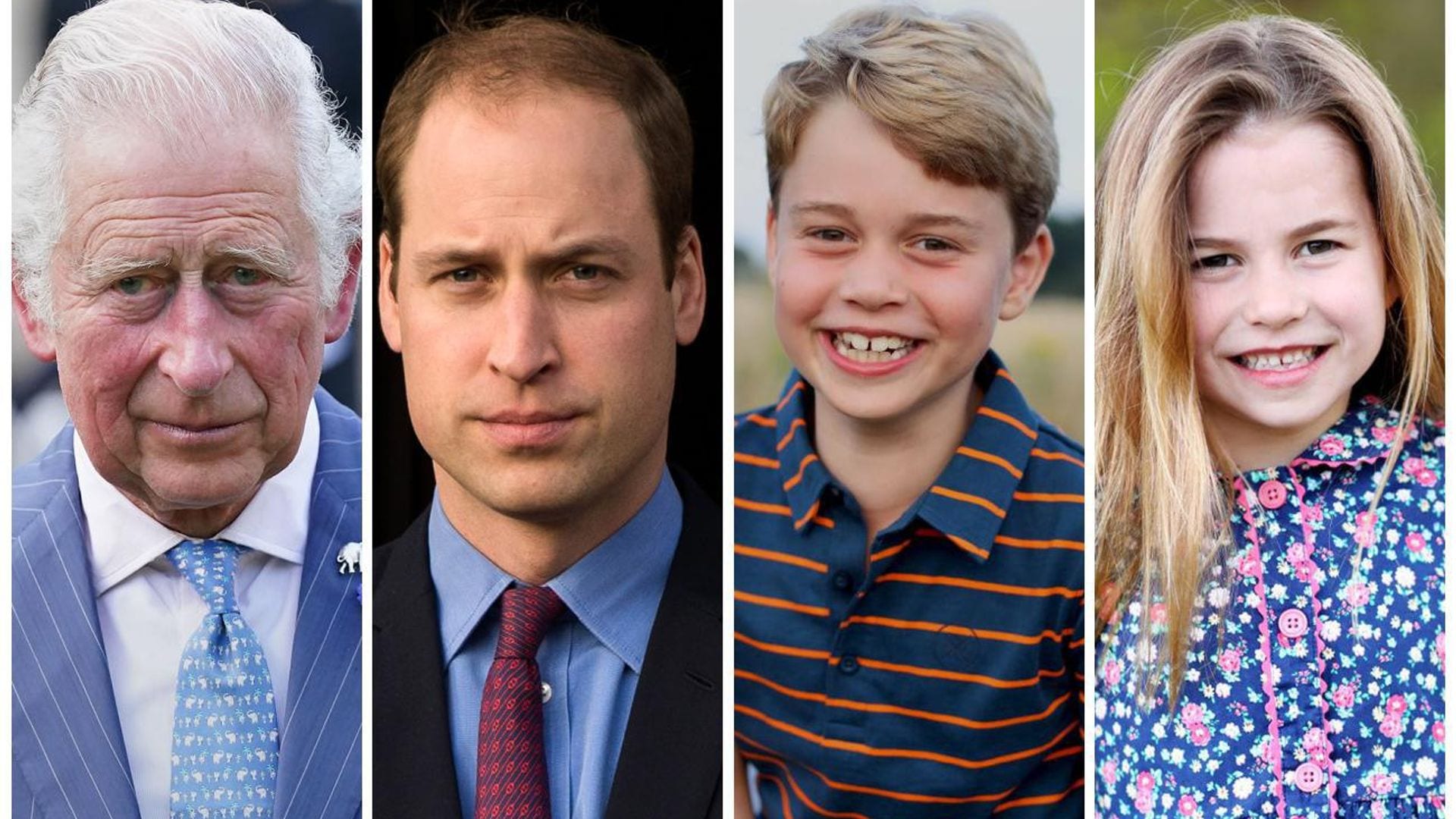 Carlos, William, George, Charlotte...esta es la línea de sucesión al trono británico