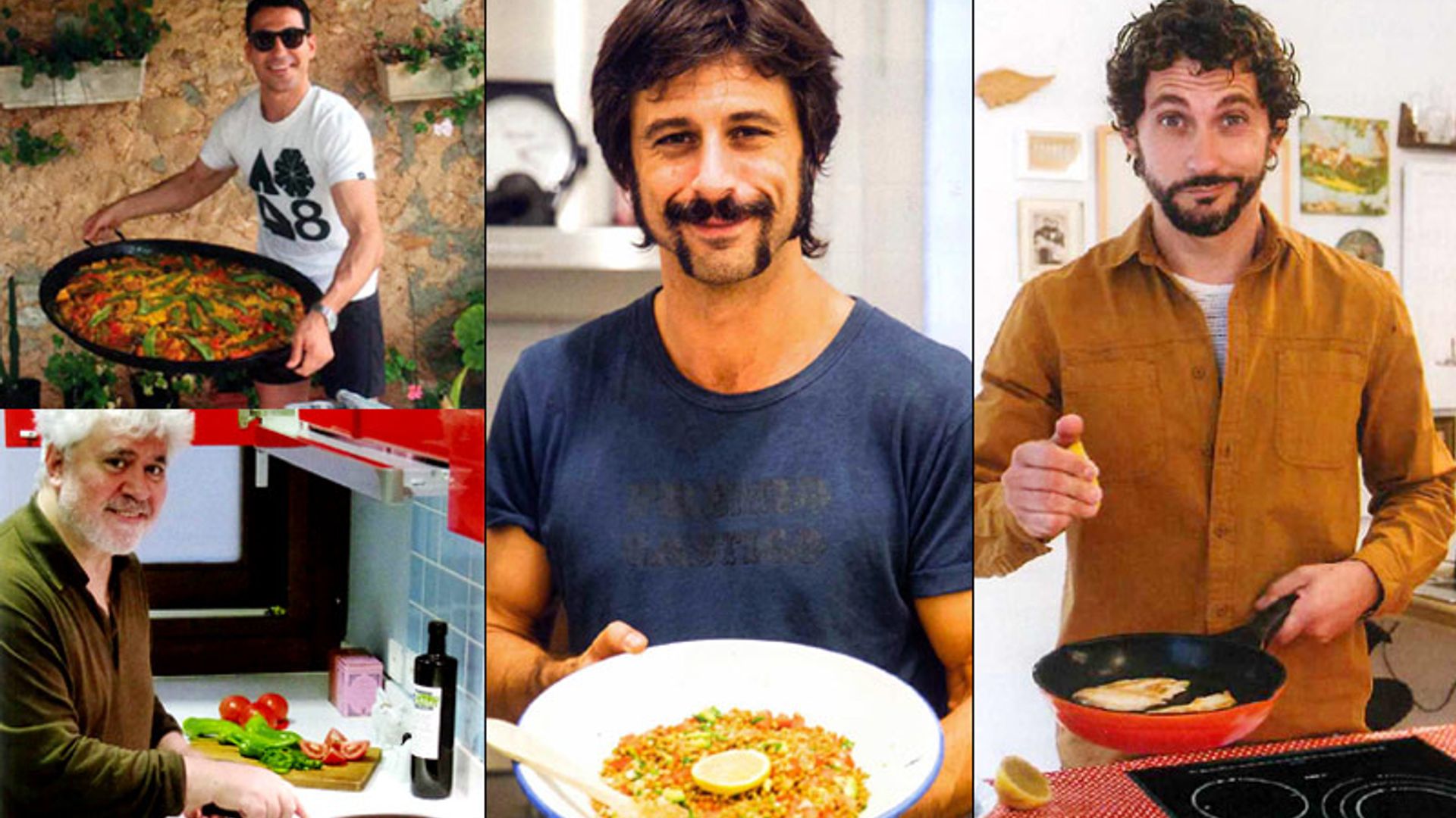 Hugo Silva, Paco León, Miguel Ángel Silvestre… ¿cuáles son sus platos favoritos?