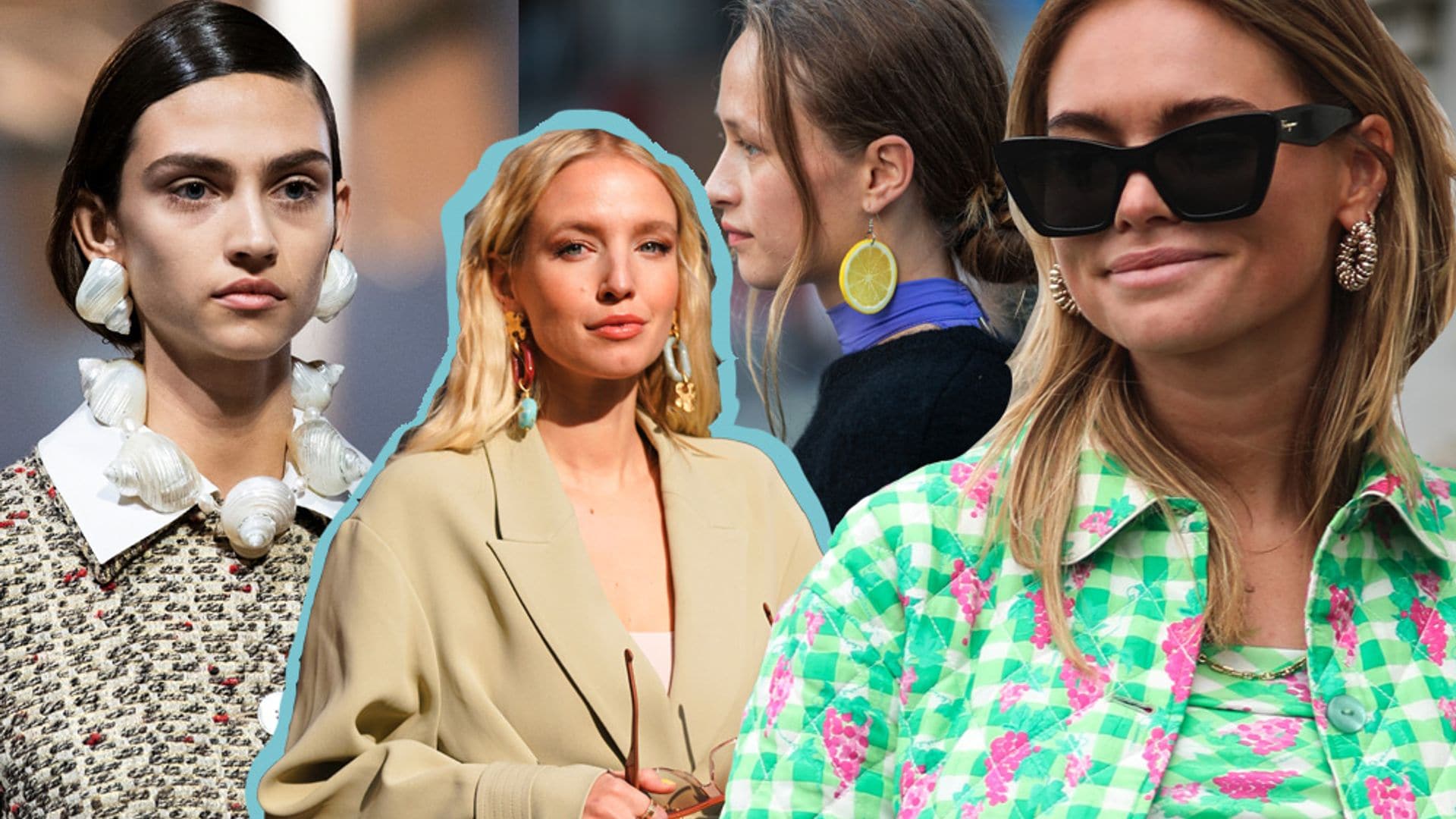 Estos pendientes de tendencia (y asequibles) van a resolver todos tus looks