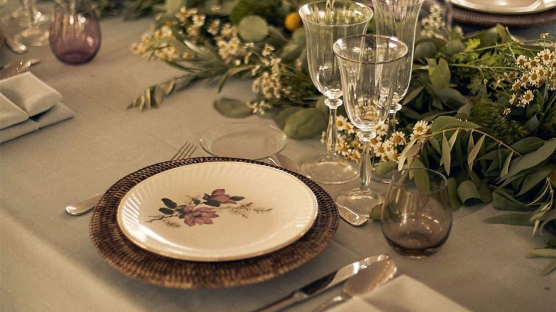 Las vajillas de boda más espectaculares para una mesa con mucho estilo