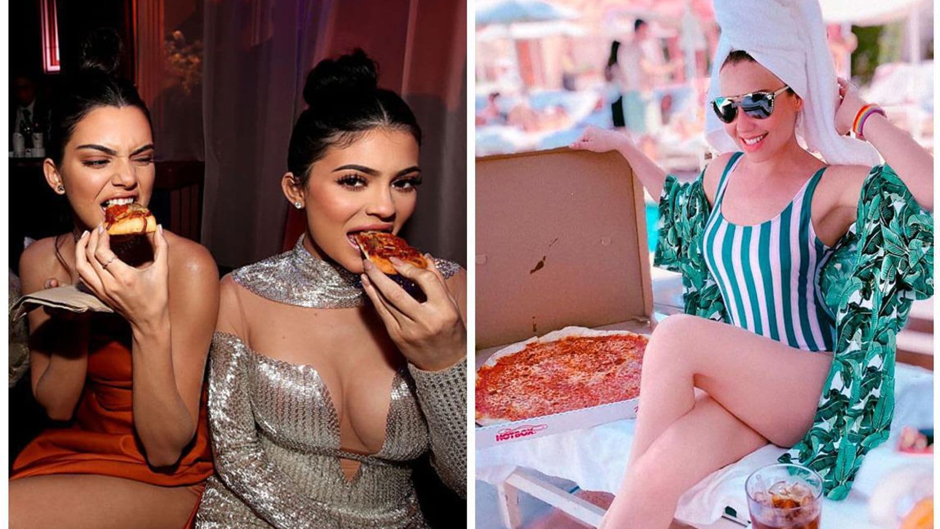 De Kylie Jenner a Thalía: estrellas que han declarado su amor a la pizza