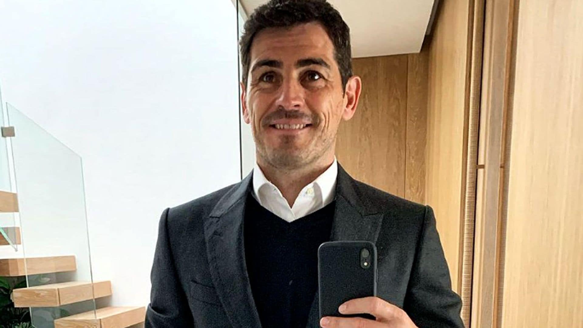 Iker Casillas sorprende con una divertida imitación de una estrella de Hollywood, ¿adivinas quién?