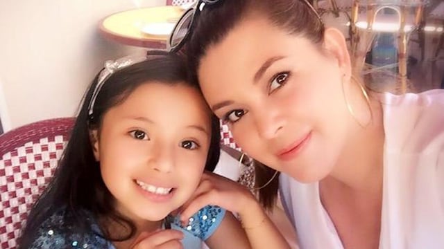 alicia machado y su hija