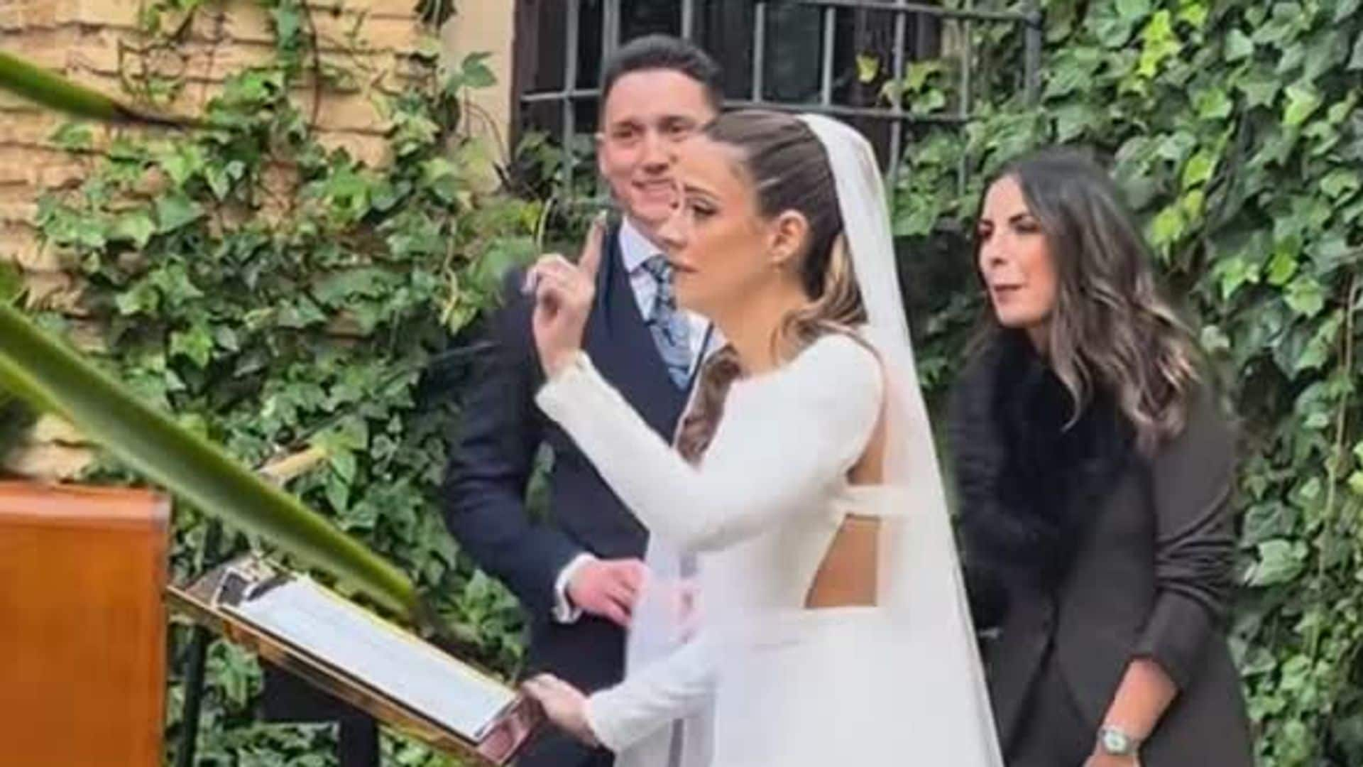 Boda viral en Jaén: la novia detiene la ceremonia para hacer esto antes del gran momento