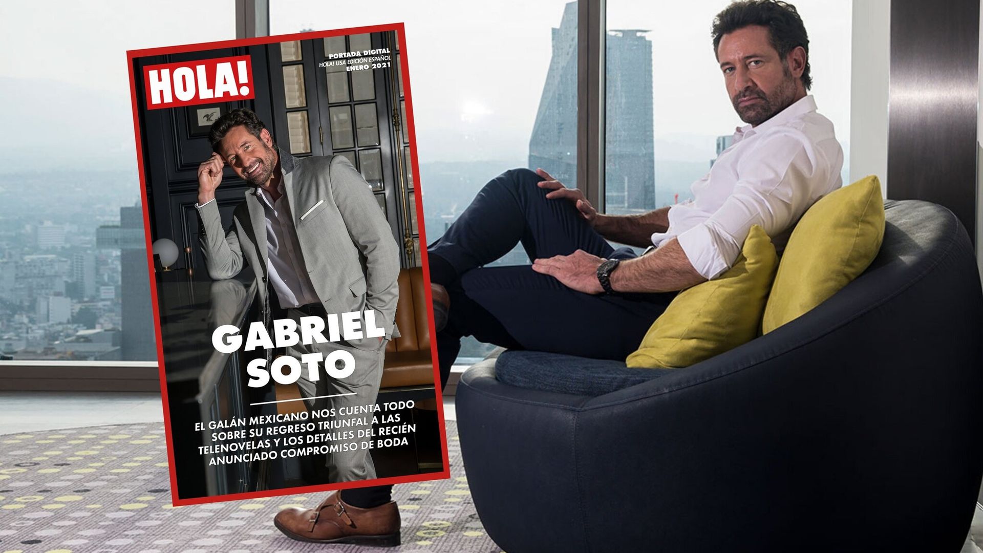 Gabriel Soto en su mejor momento: se casará por segunda vez y protagoniza una nueva telenovela