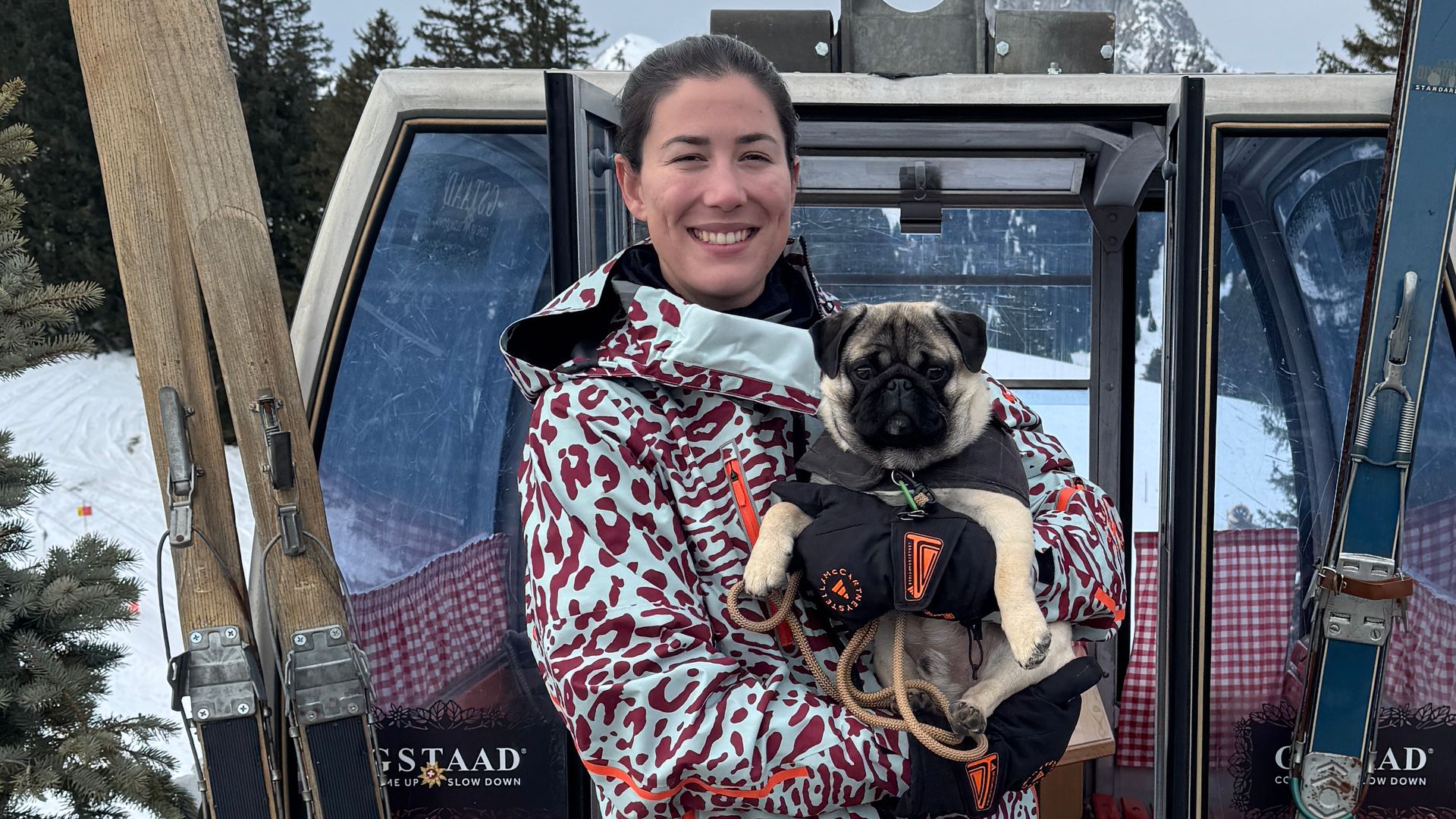 Garbiñe Muguruza, de las pistas de tenis a las de esquí: se reta en la nieve de Gstaad