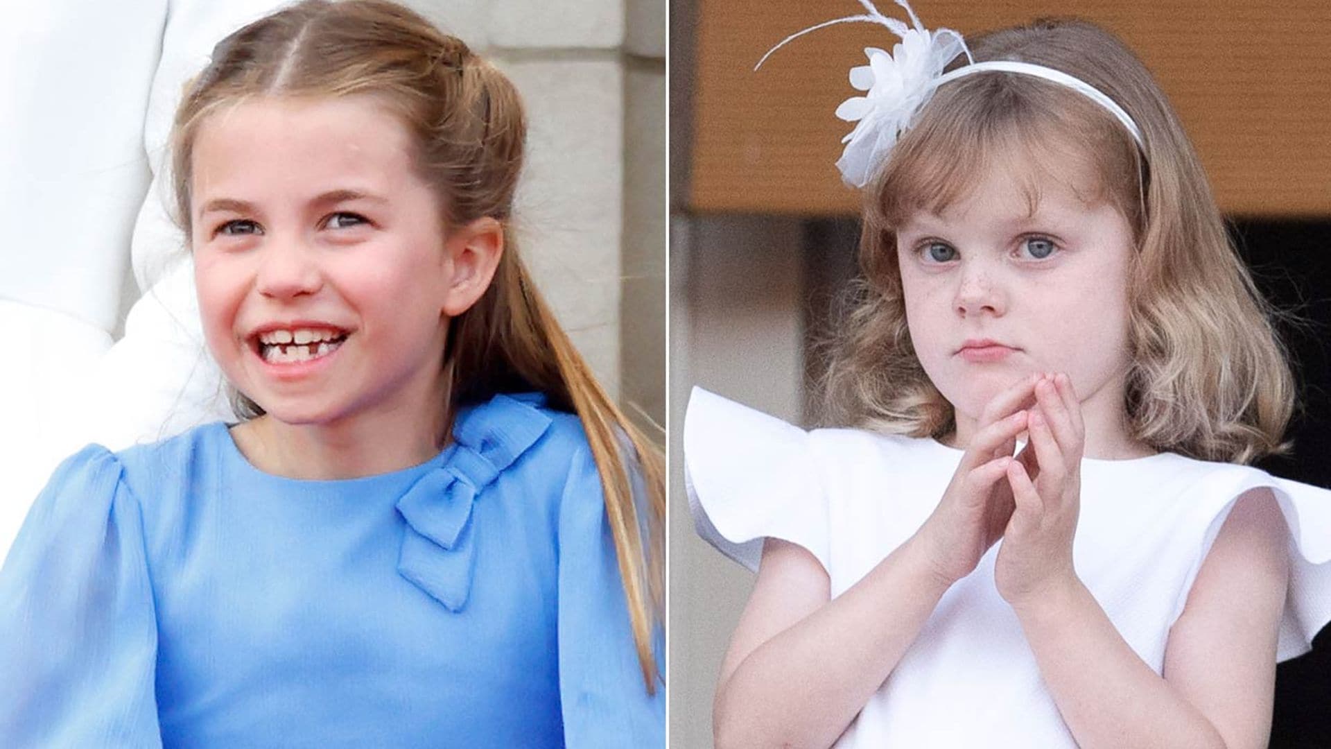 Charlotte de Gales y Gabriella de Mónaco, las dos pequeñas princesas de 7 años que cautivan a Europa