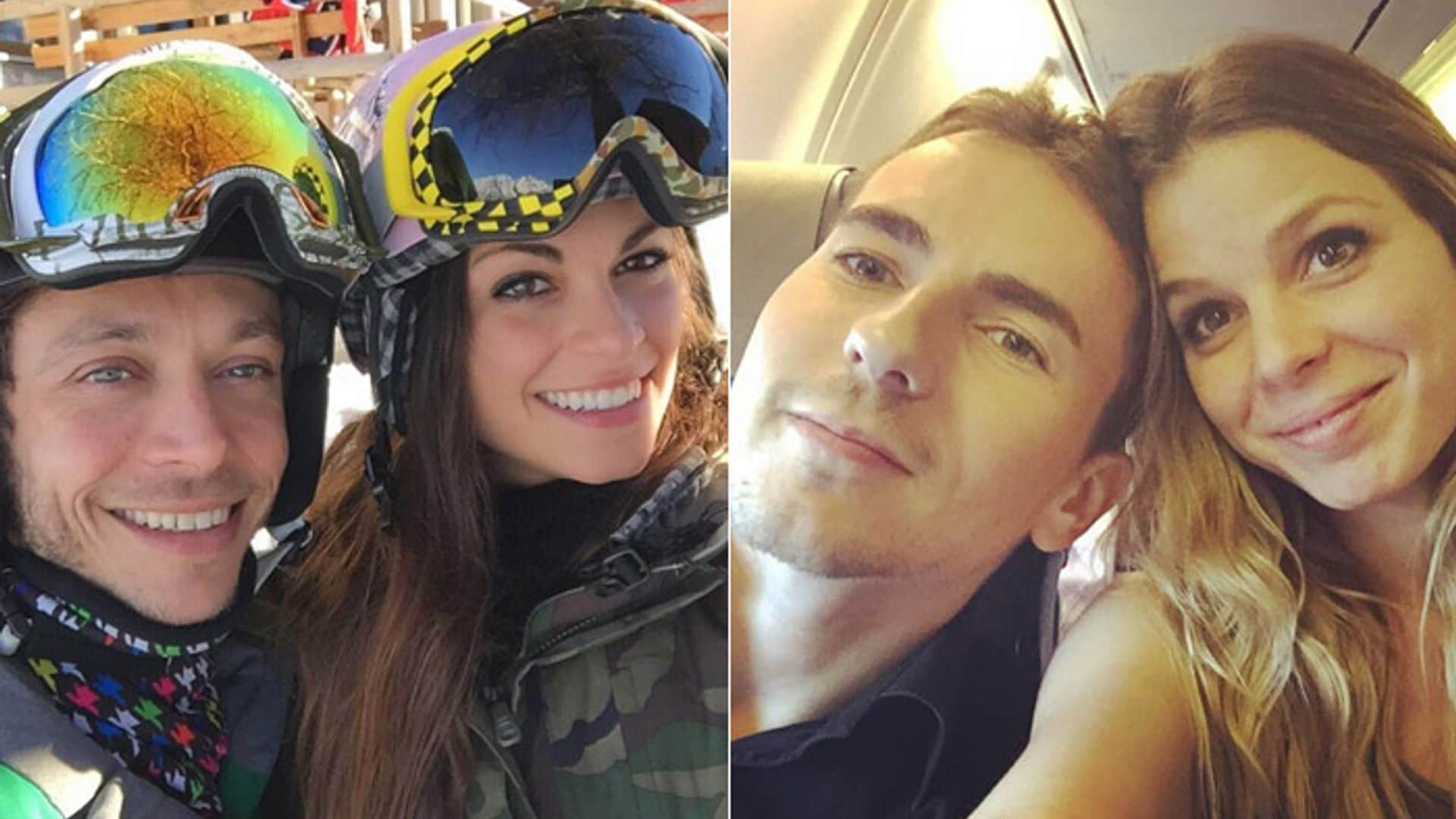 El otro 'duelo' de Valentino Rossi y Jorge Lorenzo, el de sus novias