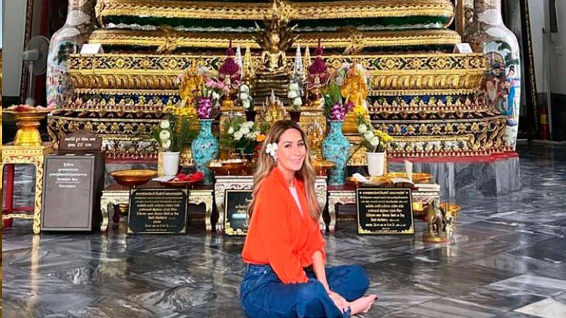 Geraldine Bazán comparte vistazos de su increíble aventura por Bangkok