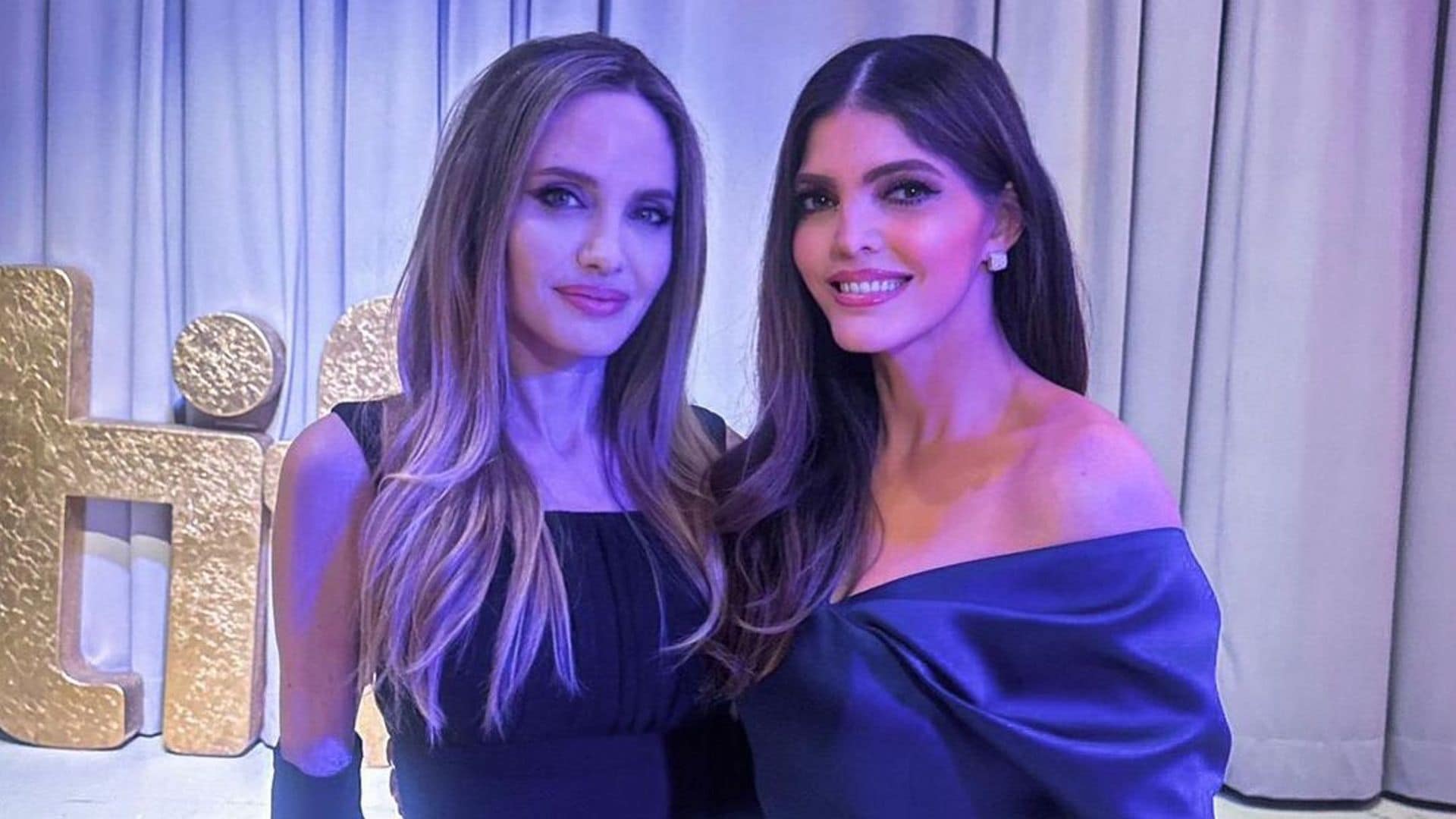 Ana Bárbara cuenta por primera vez cómo fue su encuentro con Angelina Jolie: ‘Es mi íntima’