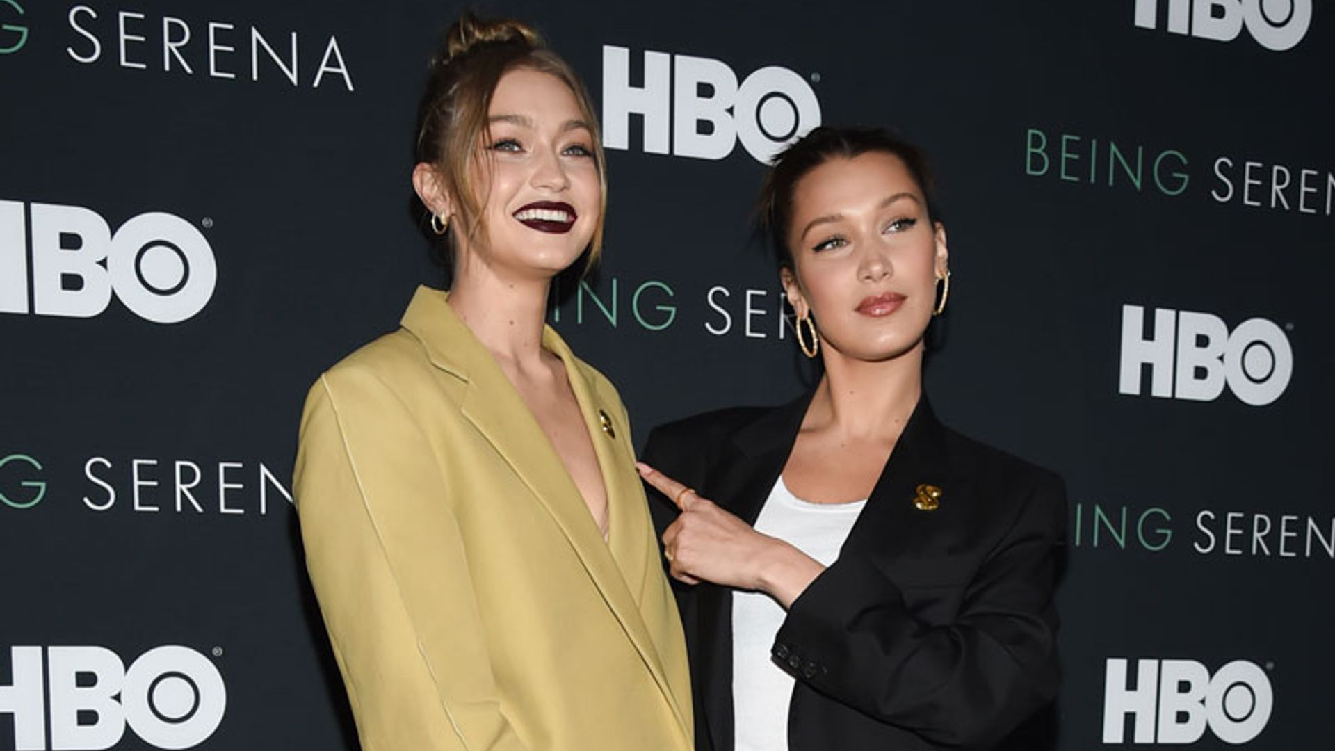 Las Hadid arropan a Serena Williams en el estreno de su 'biopic'