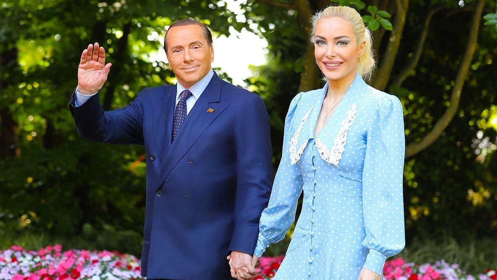 La peculiar boda simbólica del ex primer ministro italiano Silvio Berlusconi y su novia Marta Fascina