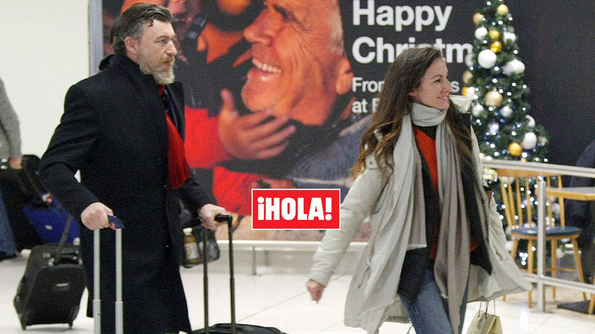 EXCLUSIVA: Telma Ortiz y Robert Gavin Bonnar celebran su primera Navidad juntos en Irlanda