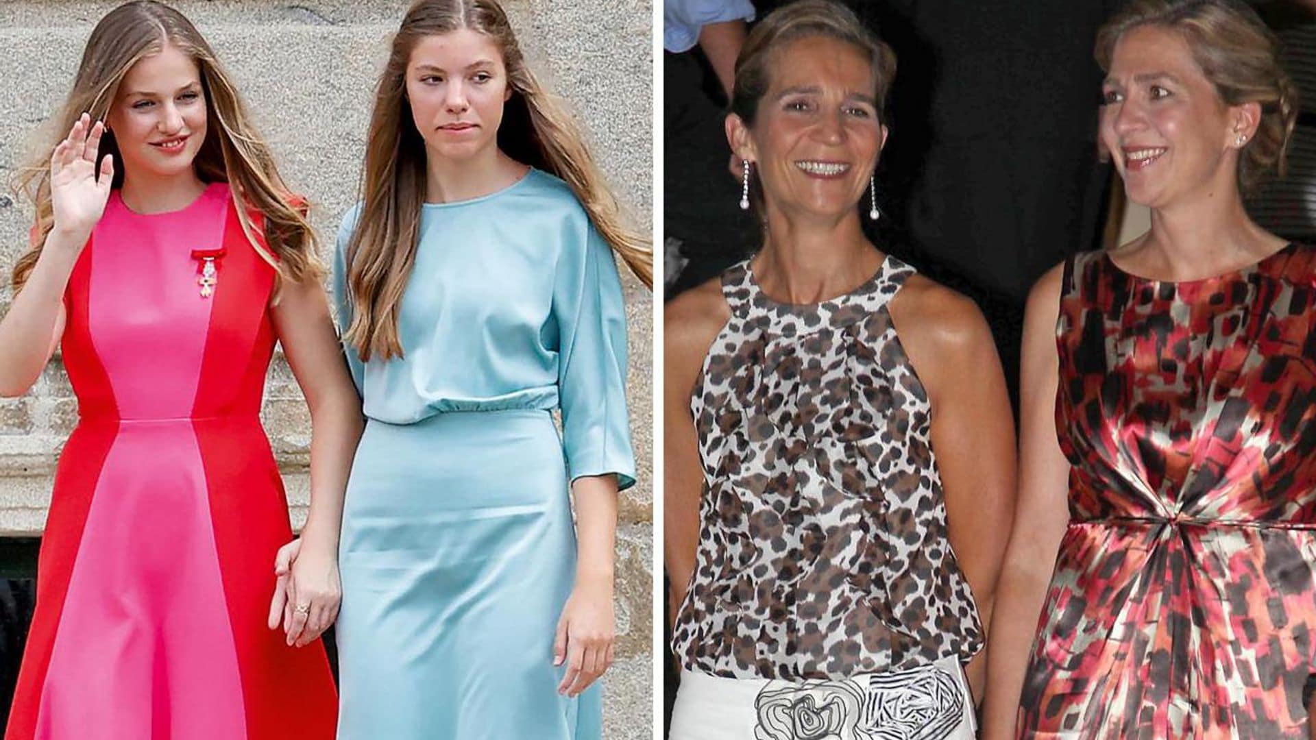 La princesa Leonor y la infanta Sofía, tan unidas como sus tías, Elena y Cristina: radiografía de las relaciones de hermanas en la corte Borbón