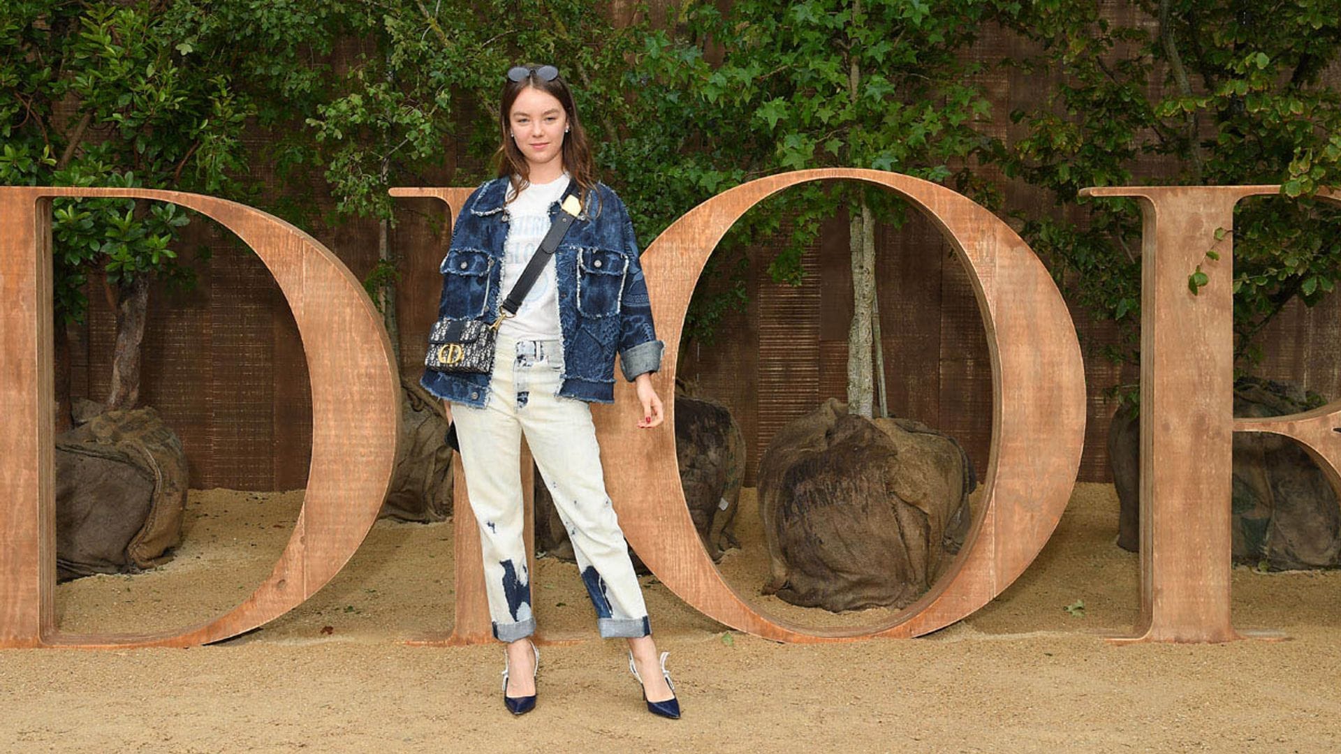 Alejandra de Hannover, una princesa 'influencer' en el desfile de Dior en París