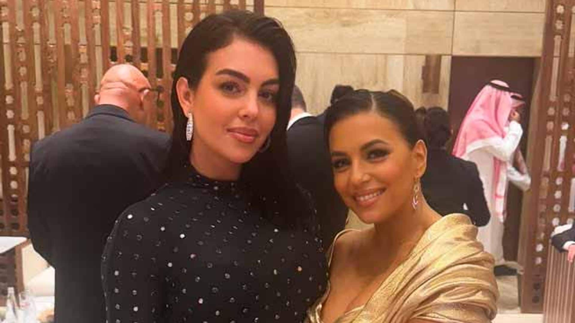 Georgina Rodríguez y Eva Longoria: encuentro de guapas en Arabia Saudita