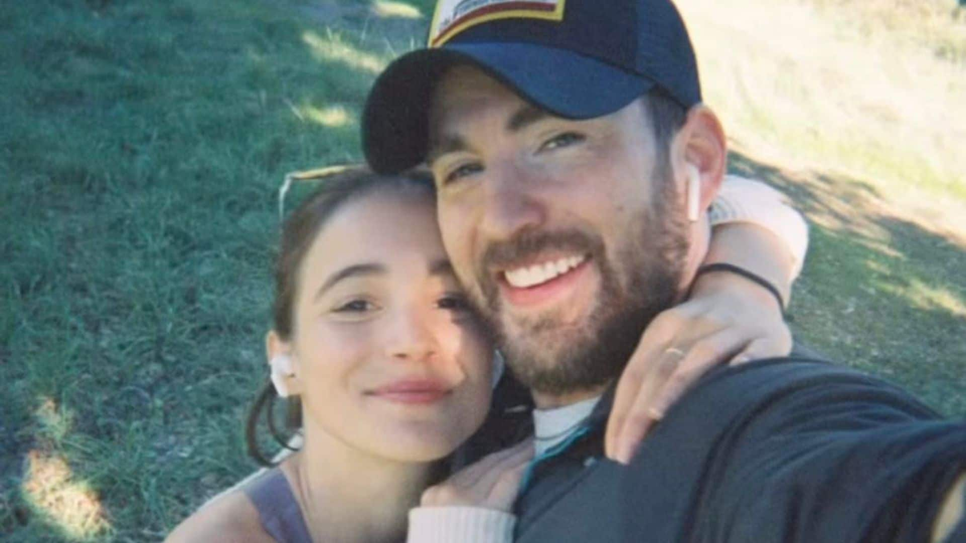 chris evans and alba baptista