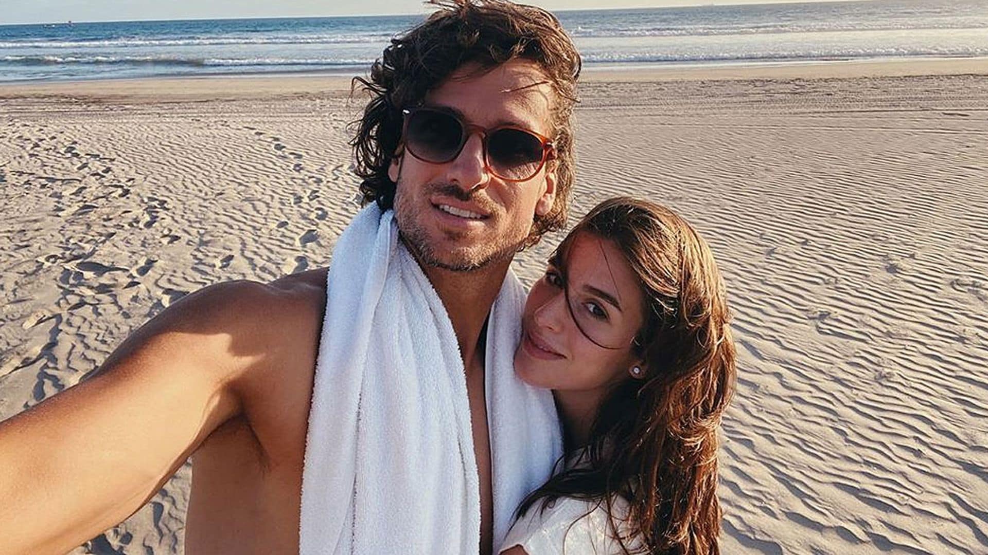 Sandra Gago echa la vista atrás y recupera su primera foto junto a Feliciano López