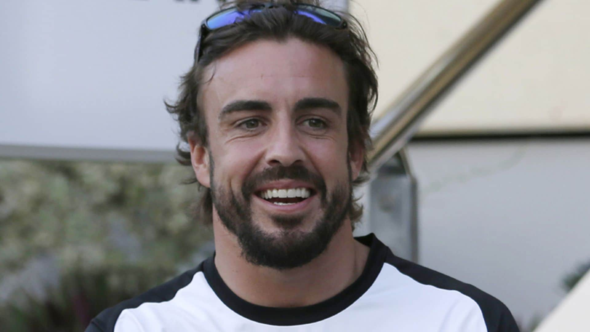 Fernando Alonso y su razón para sonreír