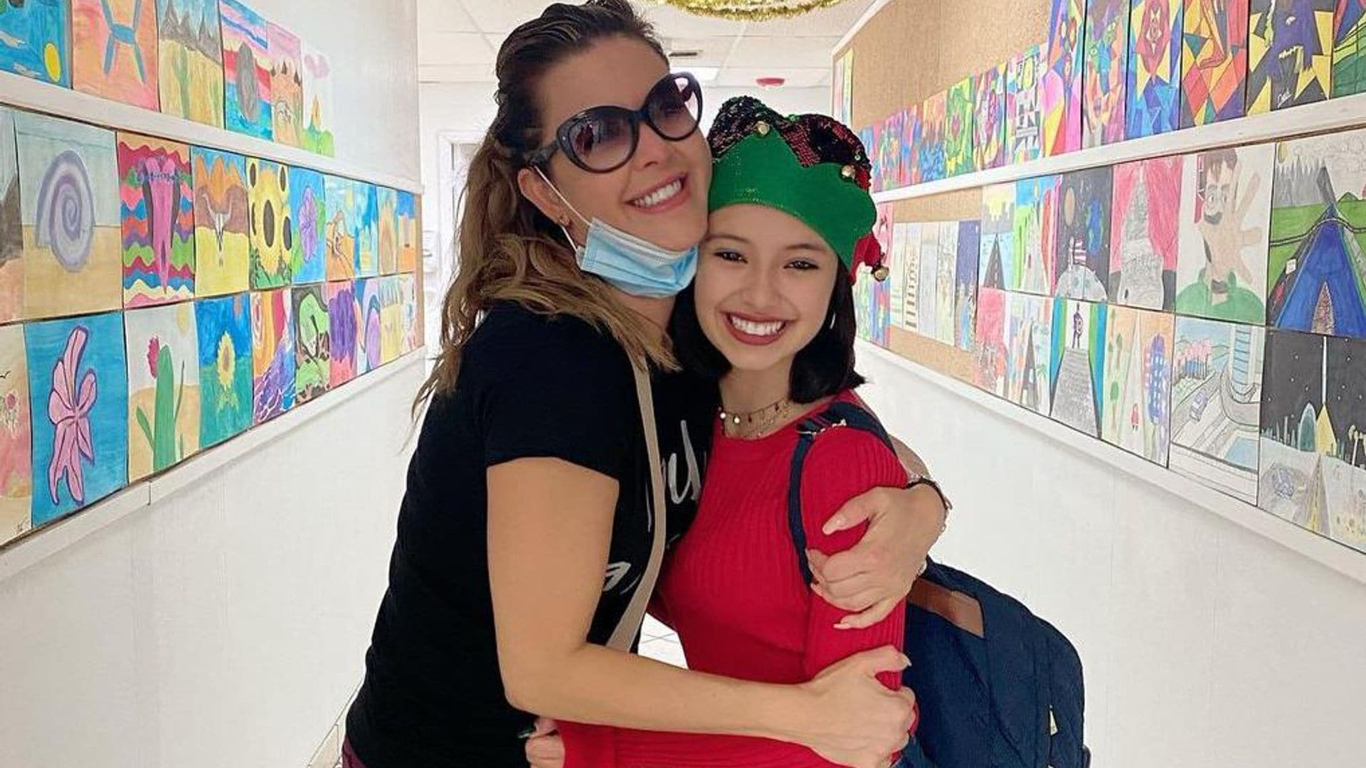 alicia machado y su hija