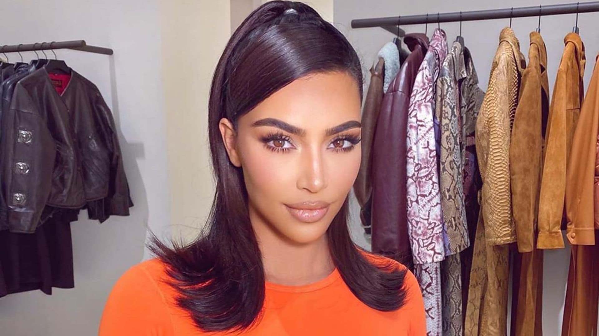 Kim Kardashian, una Barbie vanguardista con sus mallas favoritas