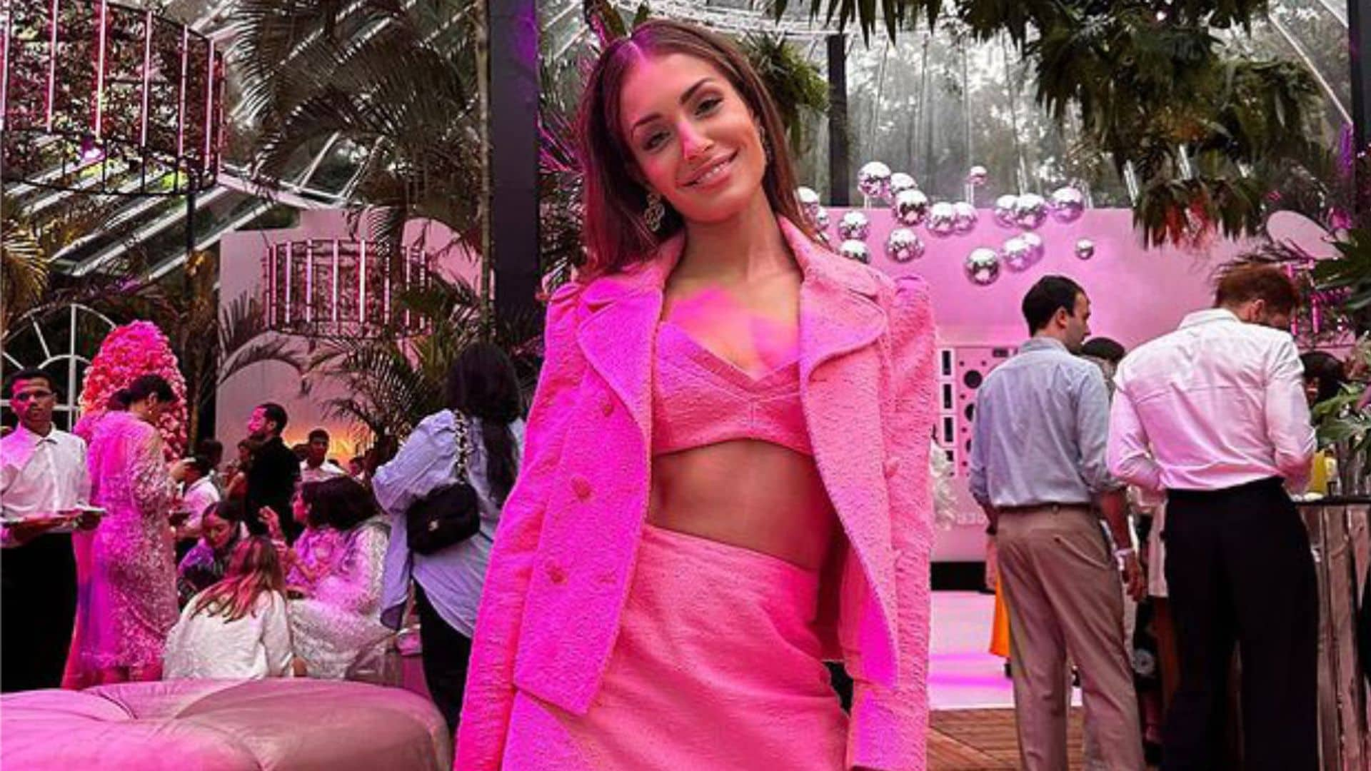 Hiba Abouk recupera la sonrisa bailando en Río de Janeiro mientras Achraf Hakimi se rodea de 'influencers' en una fiesta