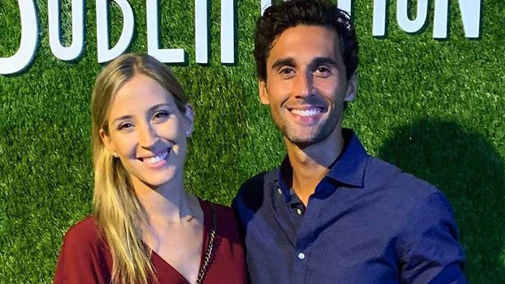 Álvaro Arbeloa y Carlota Ruiz, padres por cuarta vez