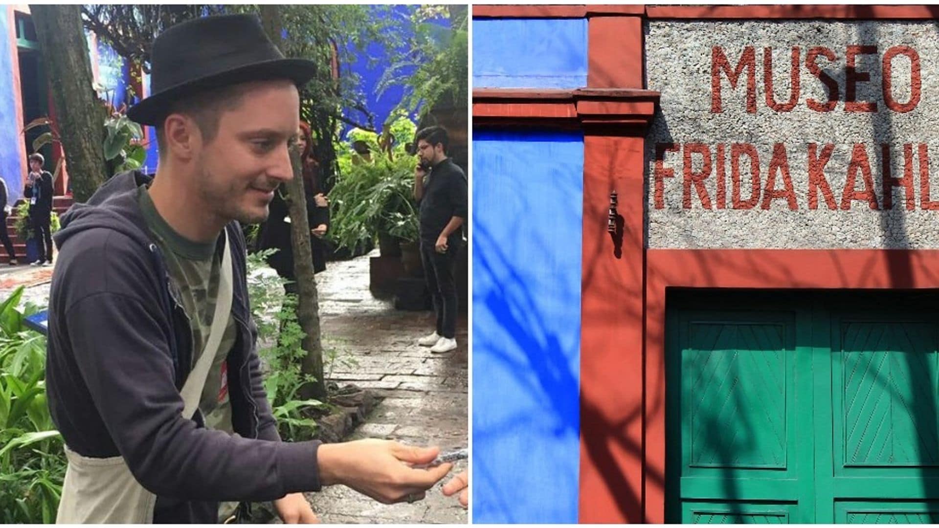 Elijah Wood y 10 famosos se enamoraron de la Casa Azul de Frida Kahlo