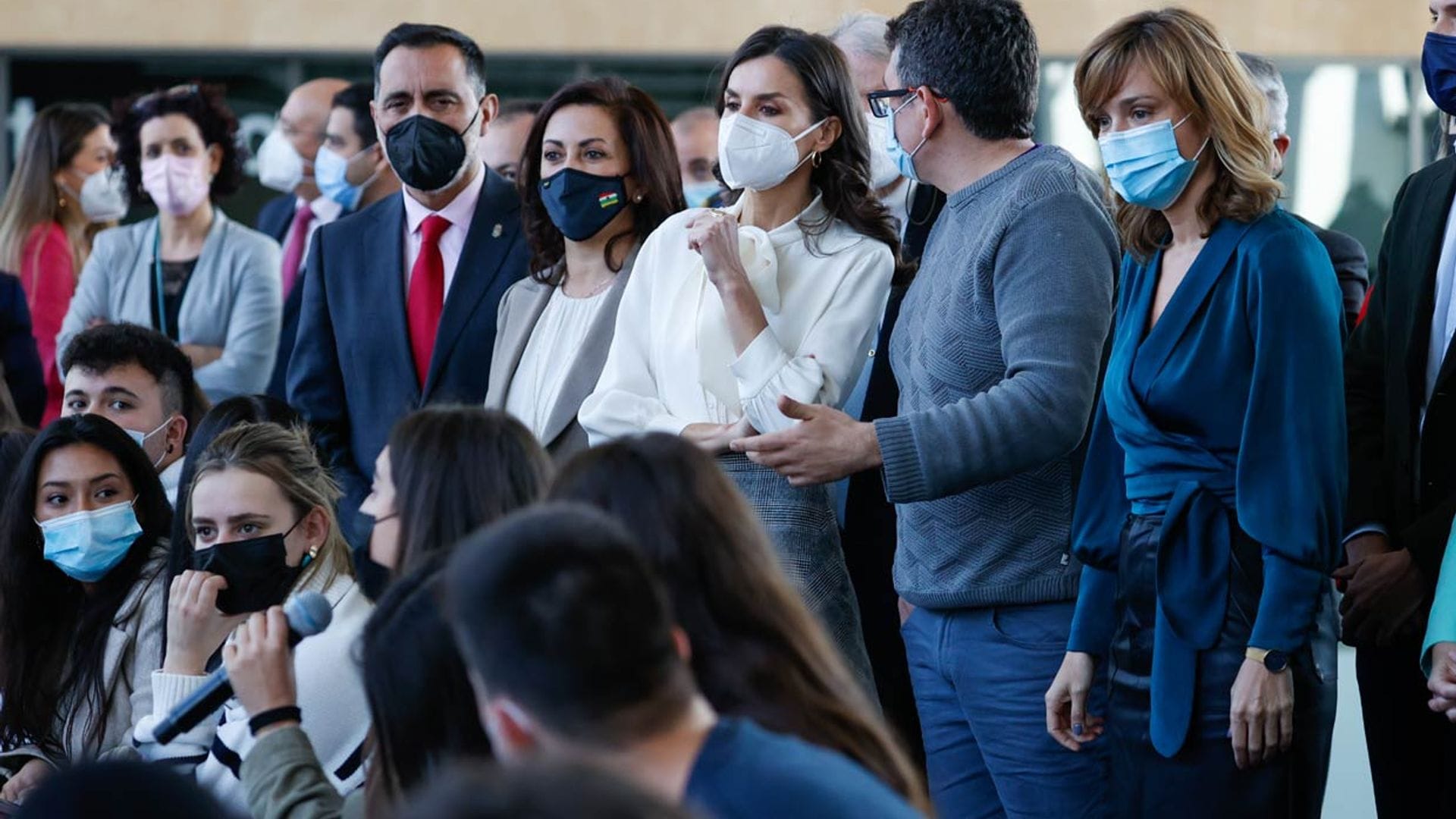 La reina Letizia finaliza una semana de lo más viajera en Logroño