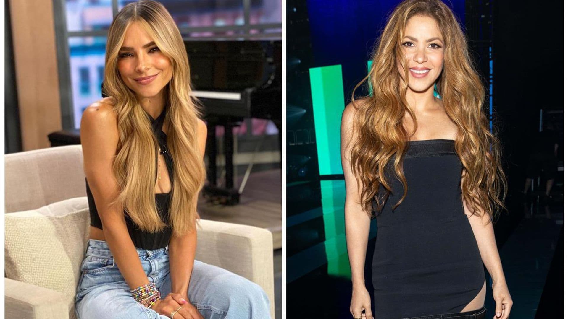 Alejandra Espinoza confiesa a Shakira que trató de imitar su look de rubia ¡y que salió fatal!