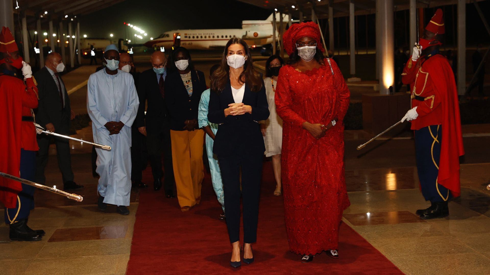 La Reina ya está en Senegal: todos los detalles de su viaje