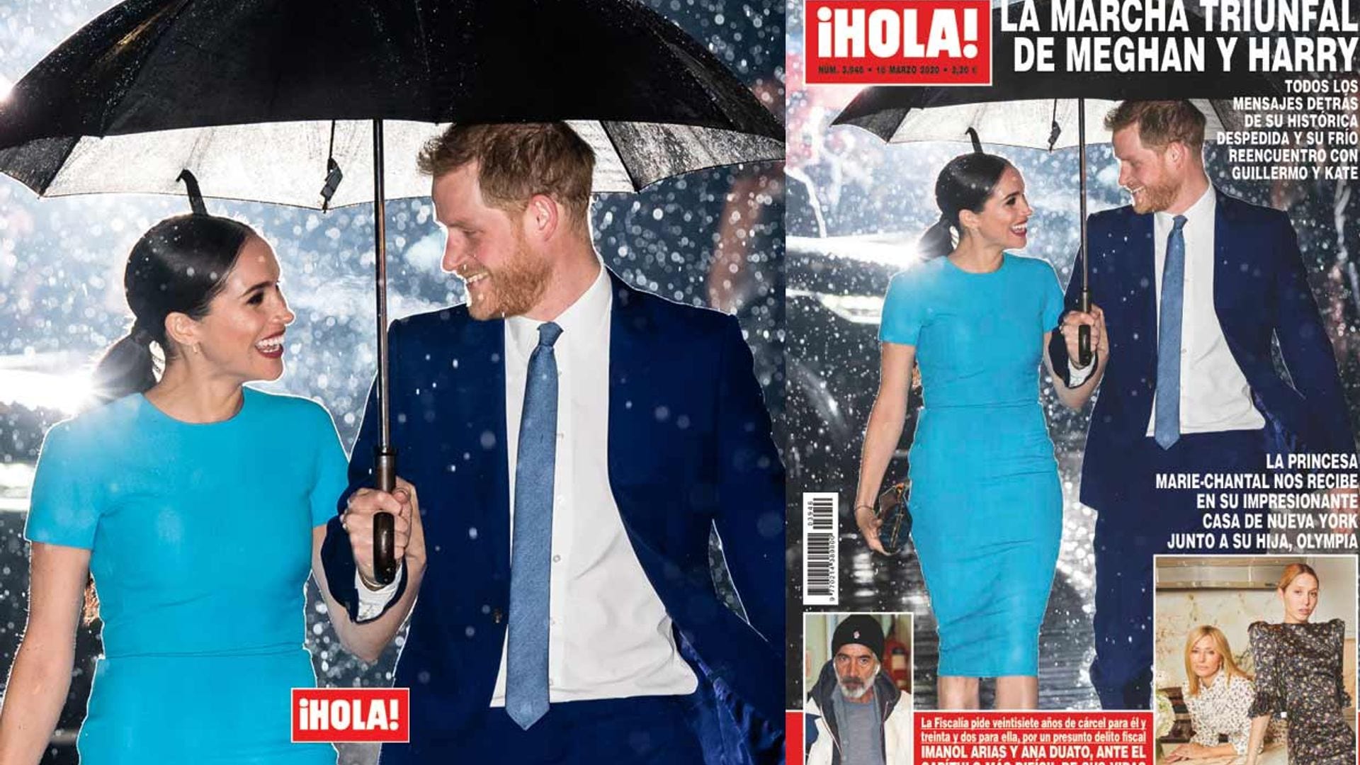 En ¡HOLA!, la marcha triunfal de Meghan y Harry