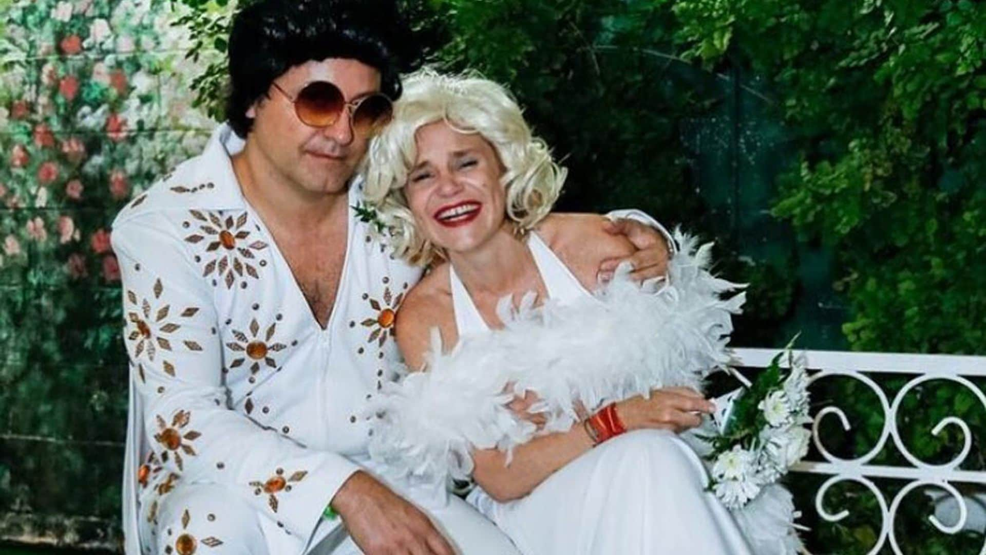 Feliz y enamorada: Eugenia Martínez de Irujo celebra el segundo aniversario de su boda 'a lo Marilyn'