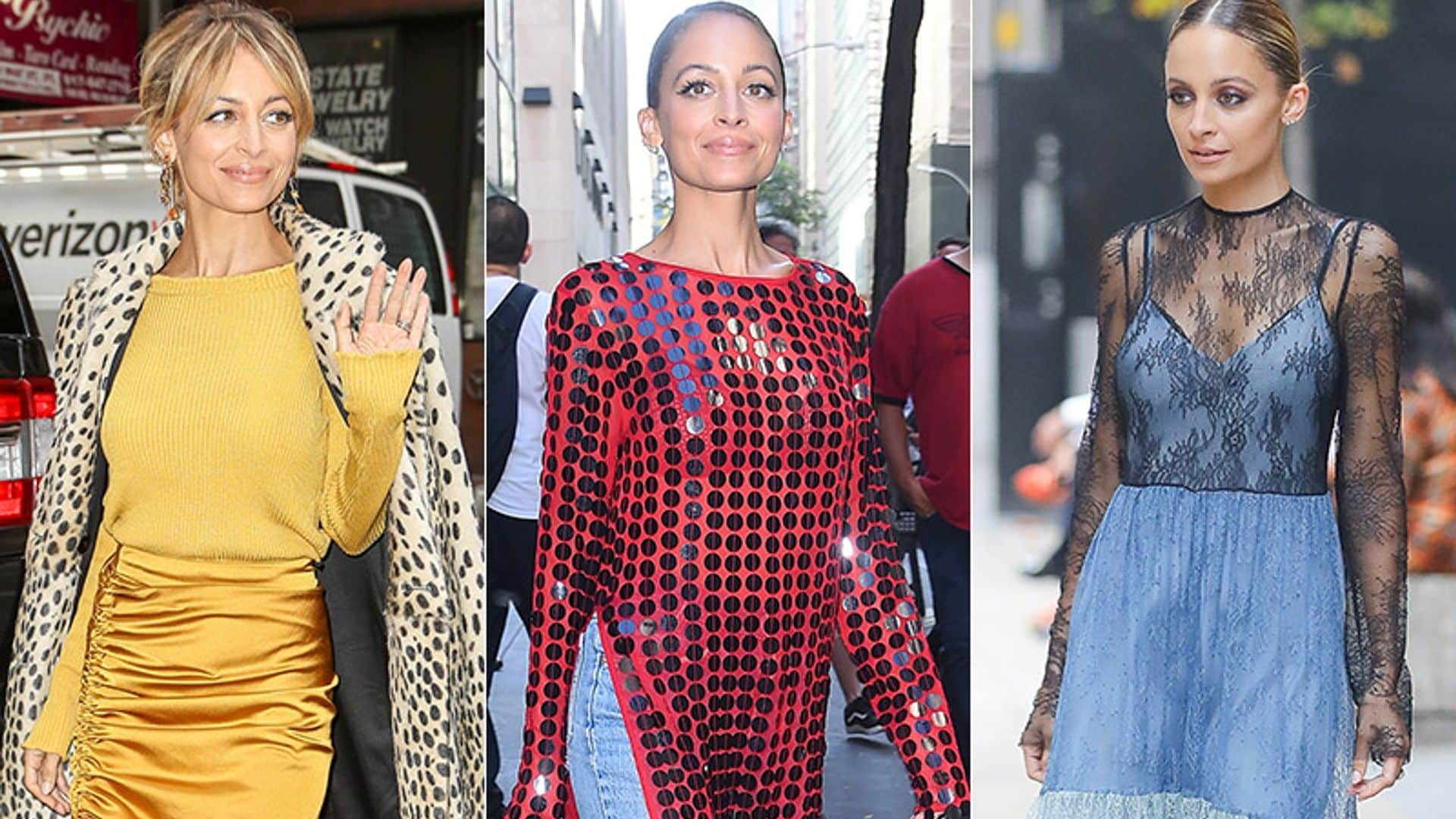 Nicole Richie regresa por todo lo alto con tres impactantes 'looks'