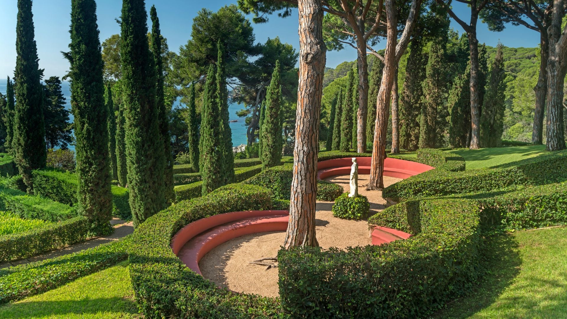 Los jardines de Santa Clotilde, la visita de Leonor y Sofía en Lloret de Mar