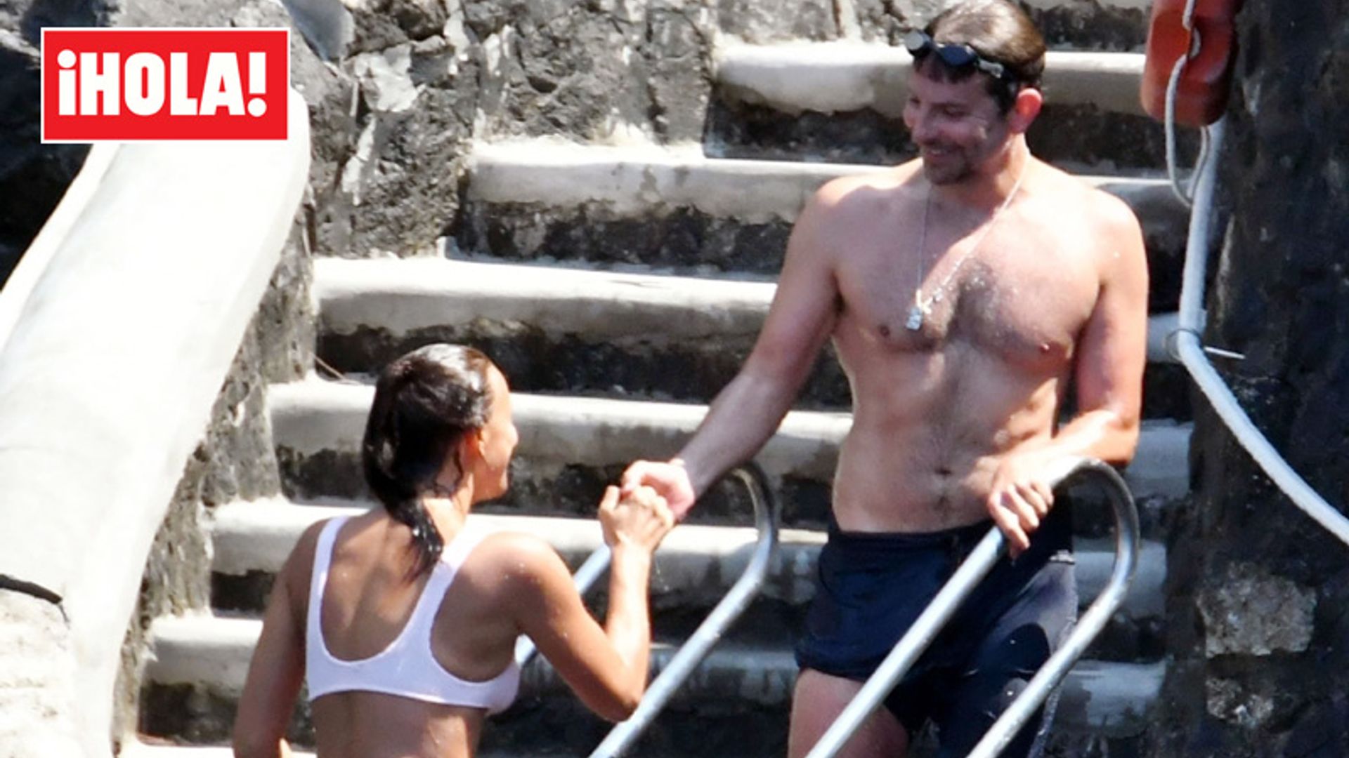 Exclusiva: Irina Shayk luce 'tipazo' en sus vacaciones en Italia con Bradley Cooper