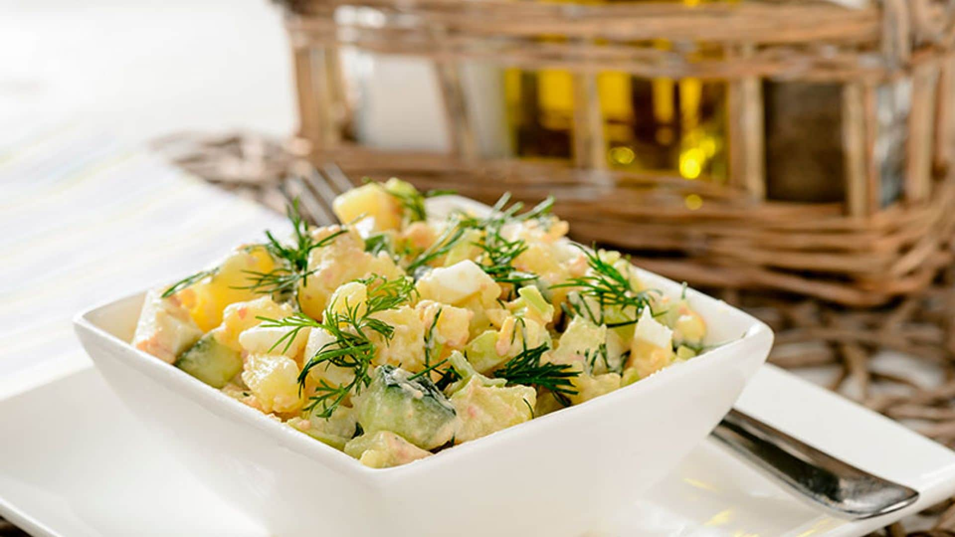 Ensalada de bacalao y patata