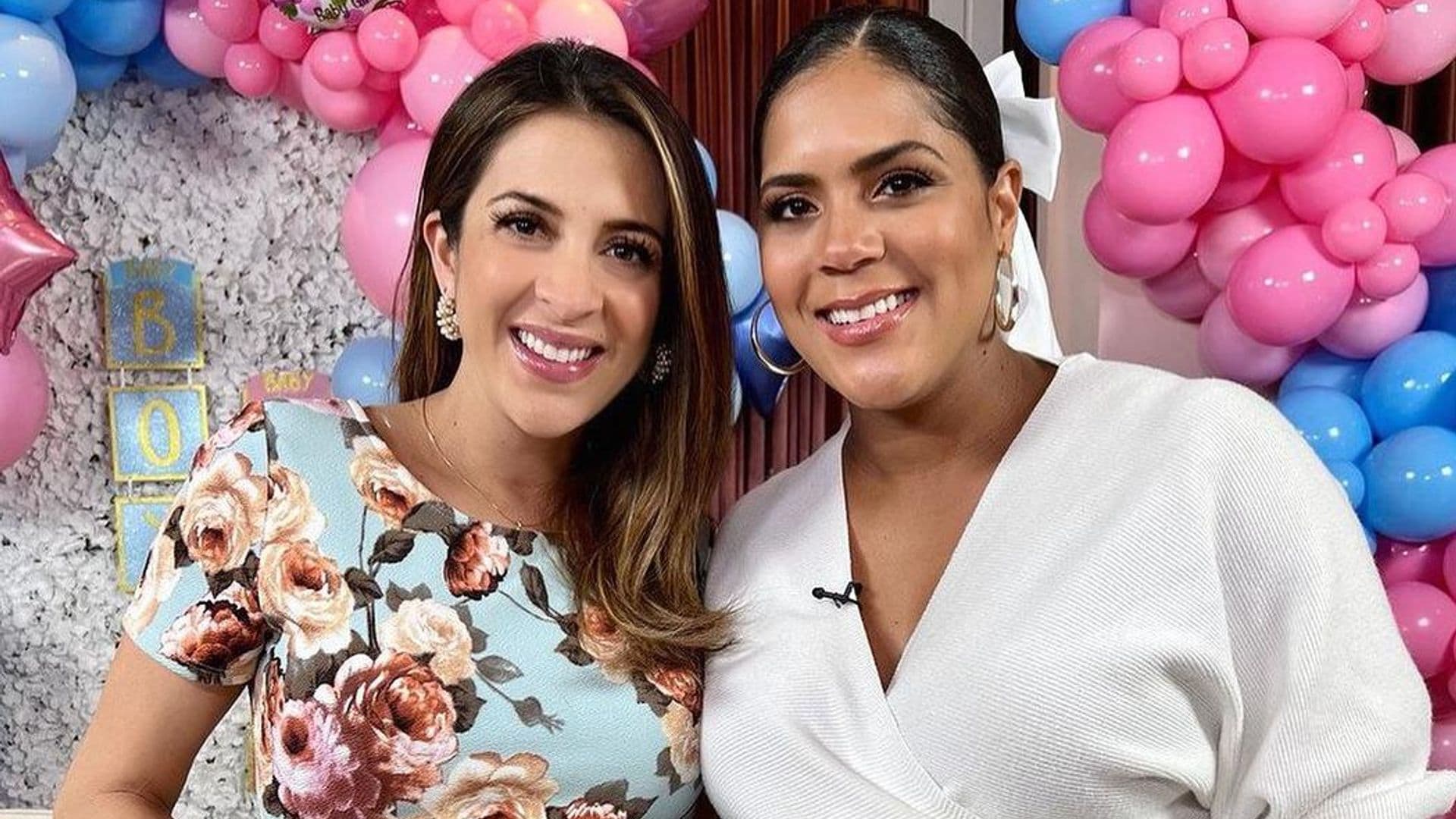 Francisca y Maity Interiano celebran un baby shower juntas y de lo más especial